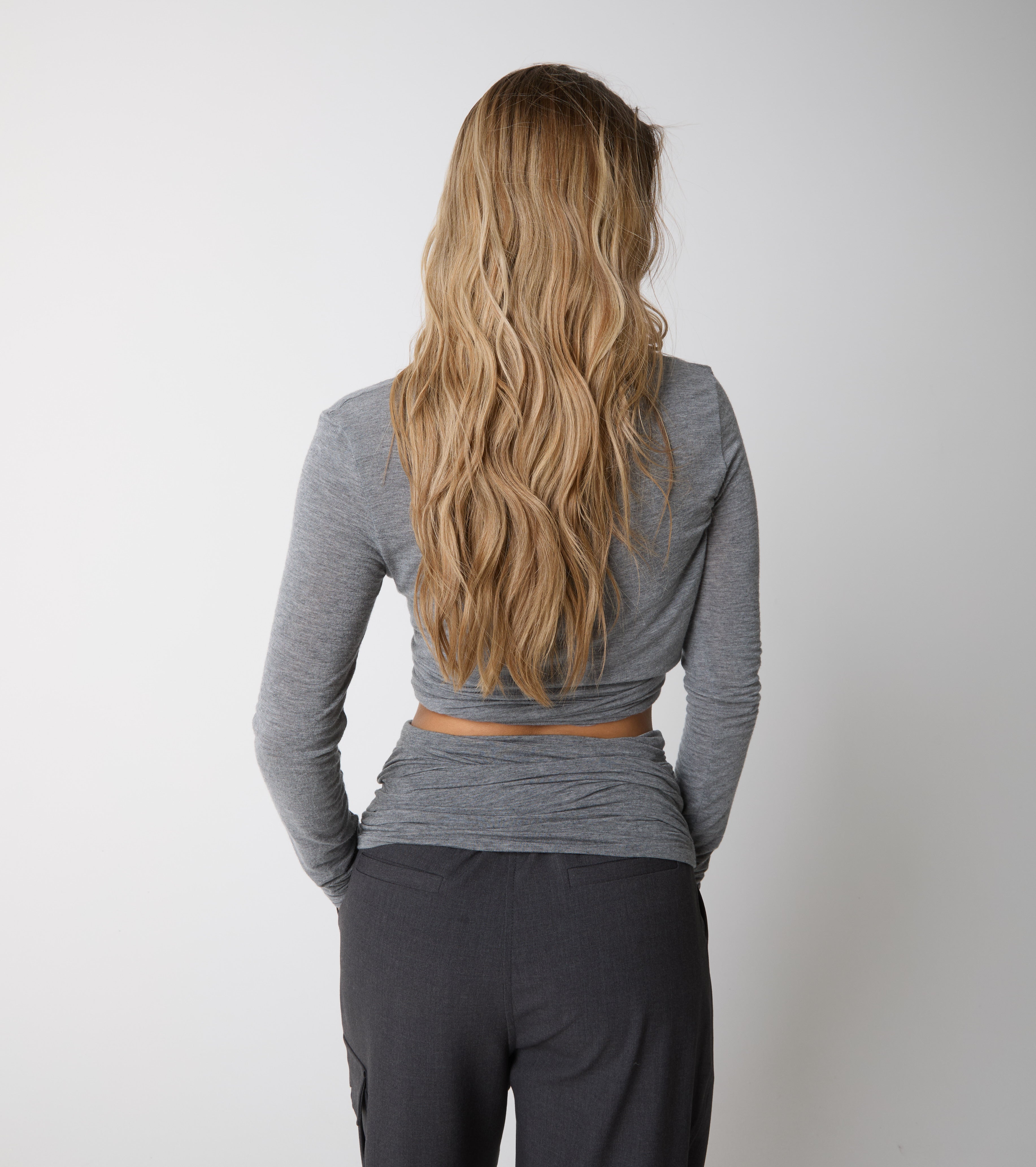 Pantaloni cargo in jersey stretch