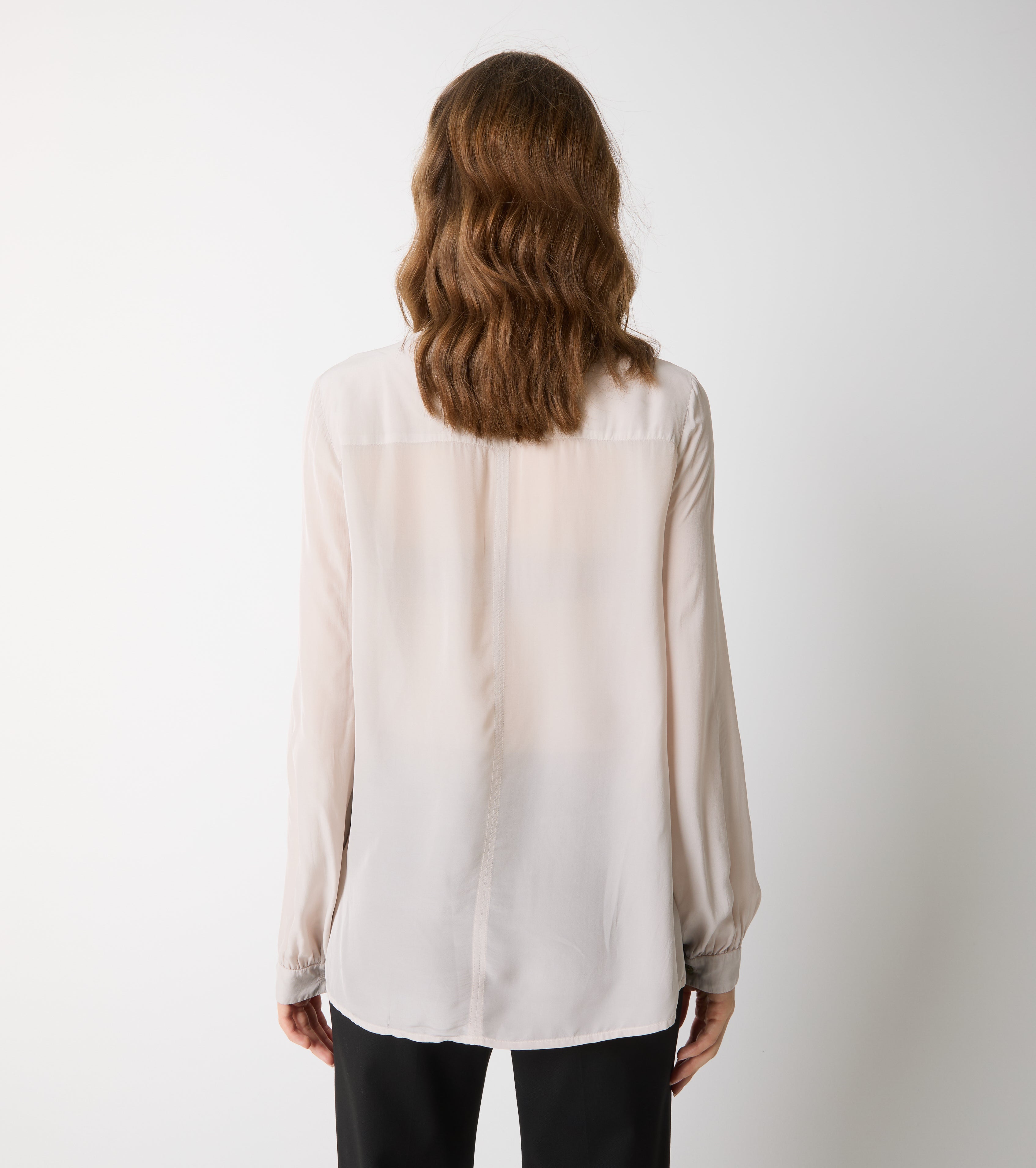 Blusa con scollo a V