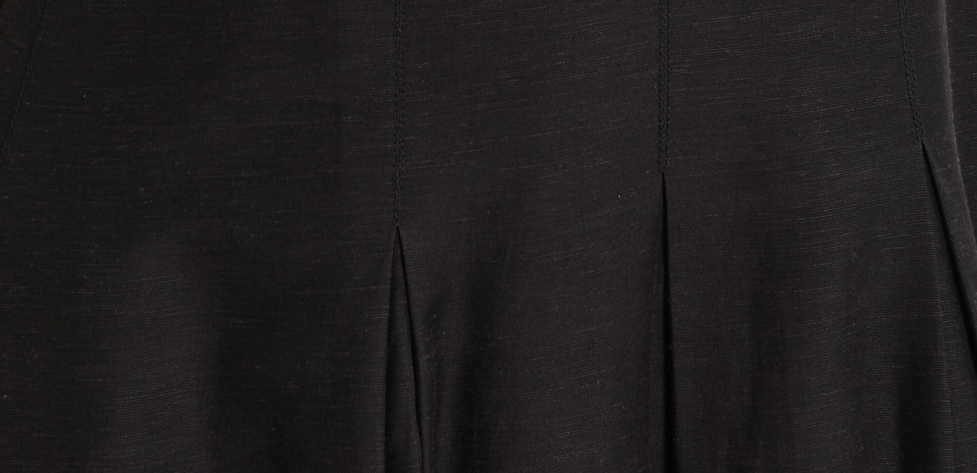 Linen shirt dress