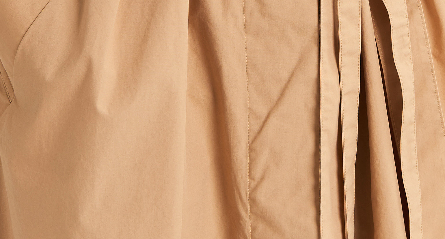 Shirt dress with lapel collar