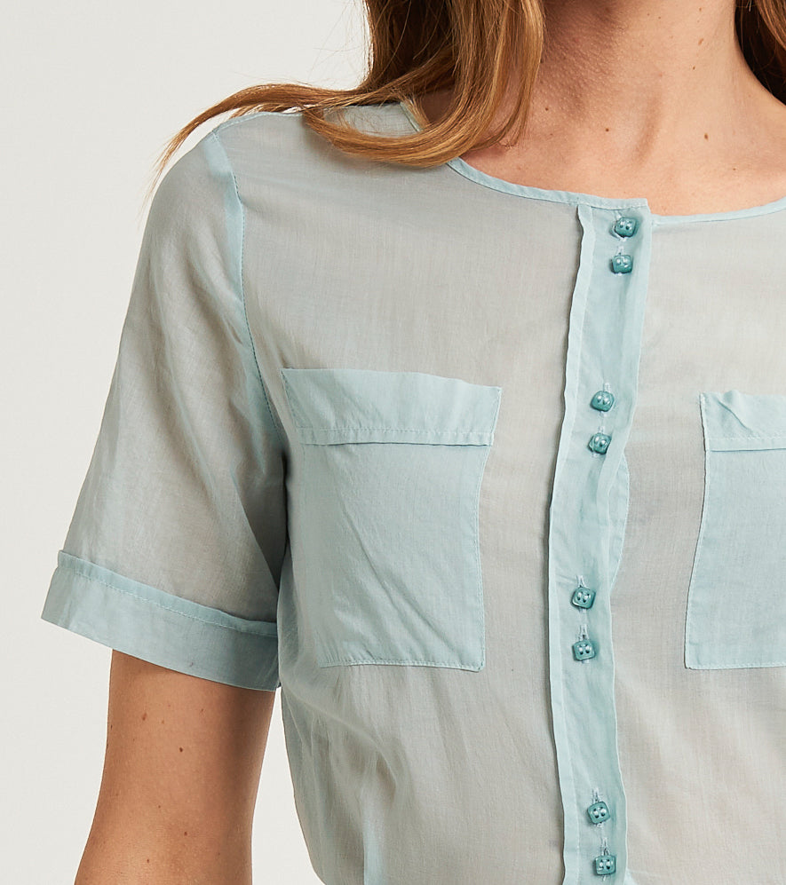 Tuta da donna in lino e cotone