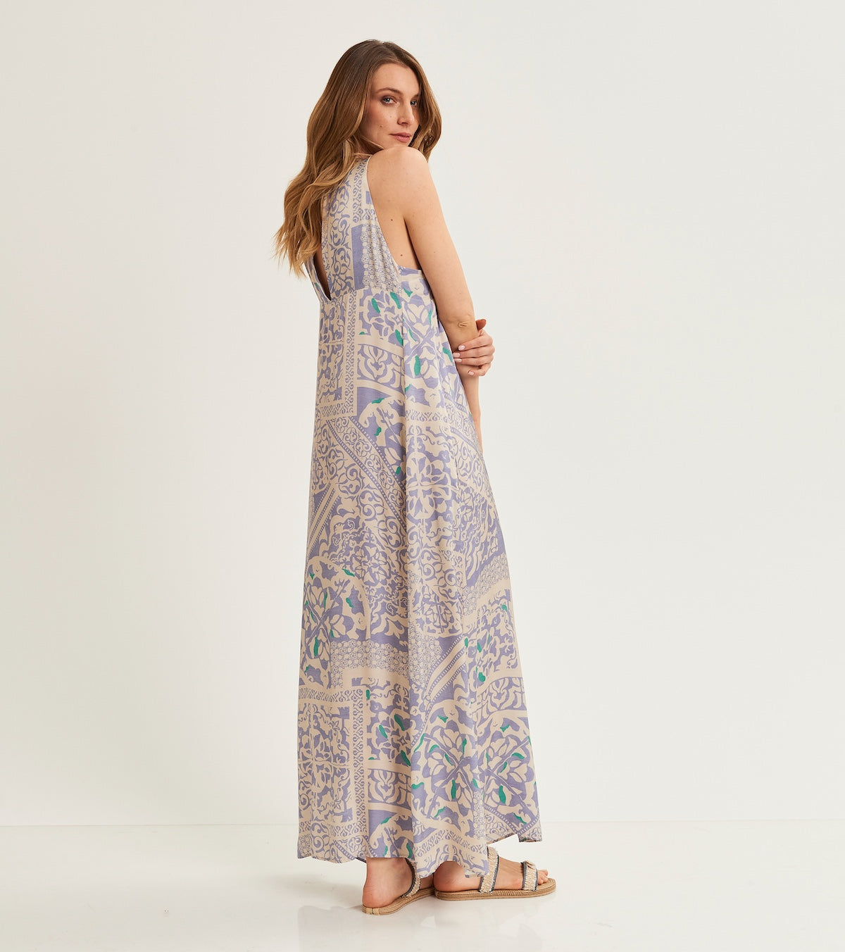 Abito da donna con stampa elegante