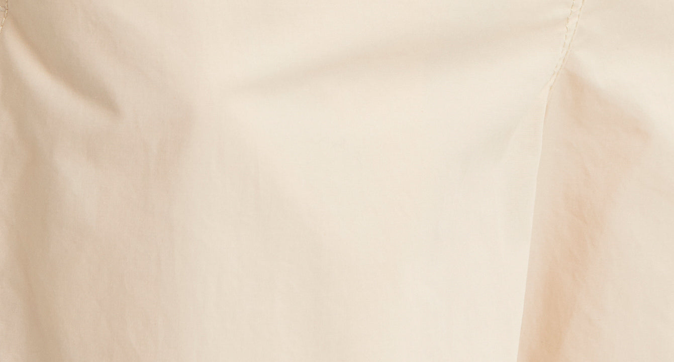 Cargo trousers with turn-up hem