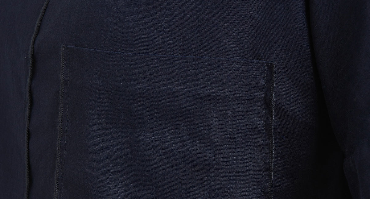 Blouse with three-quarter sleeves