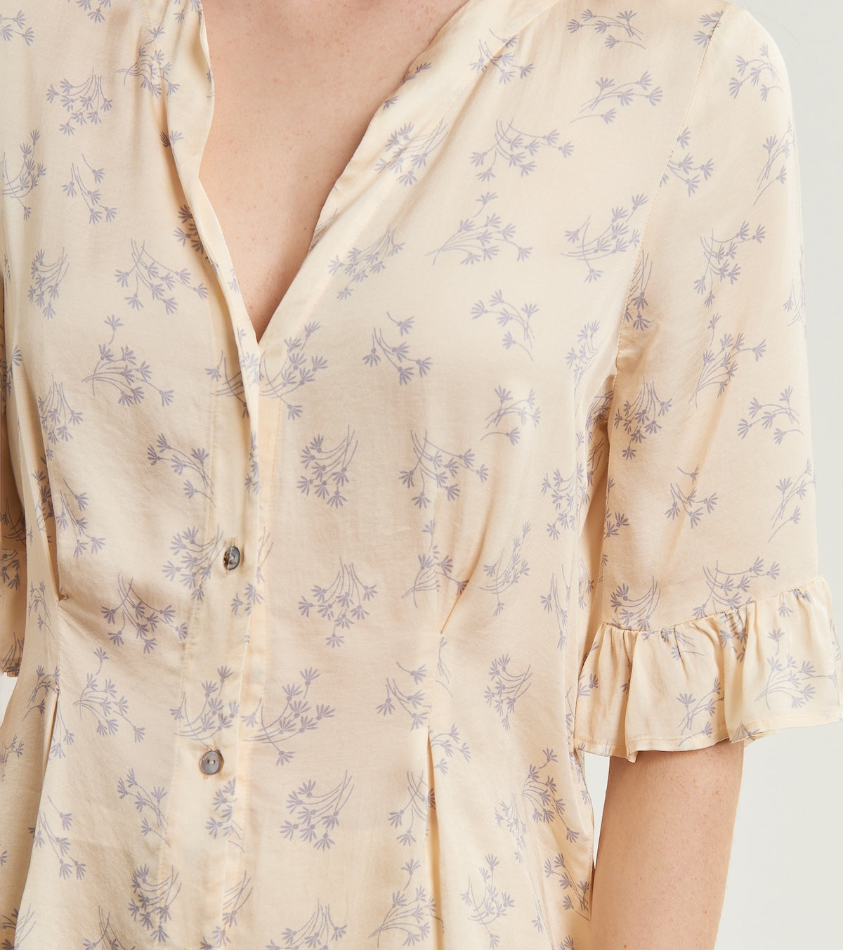 Camicia da donna floreale