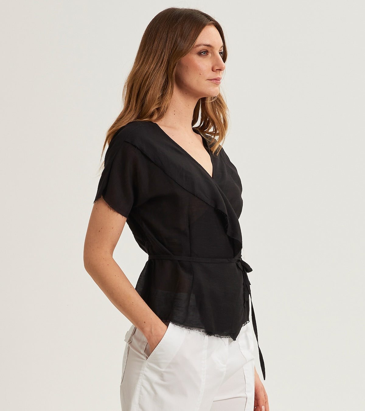 Blusa de lino para mujer Comprar online Alessia Santi