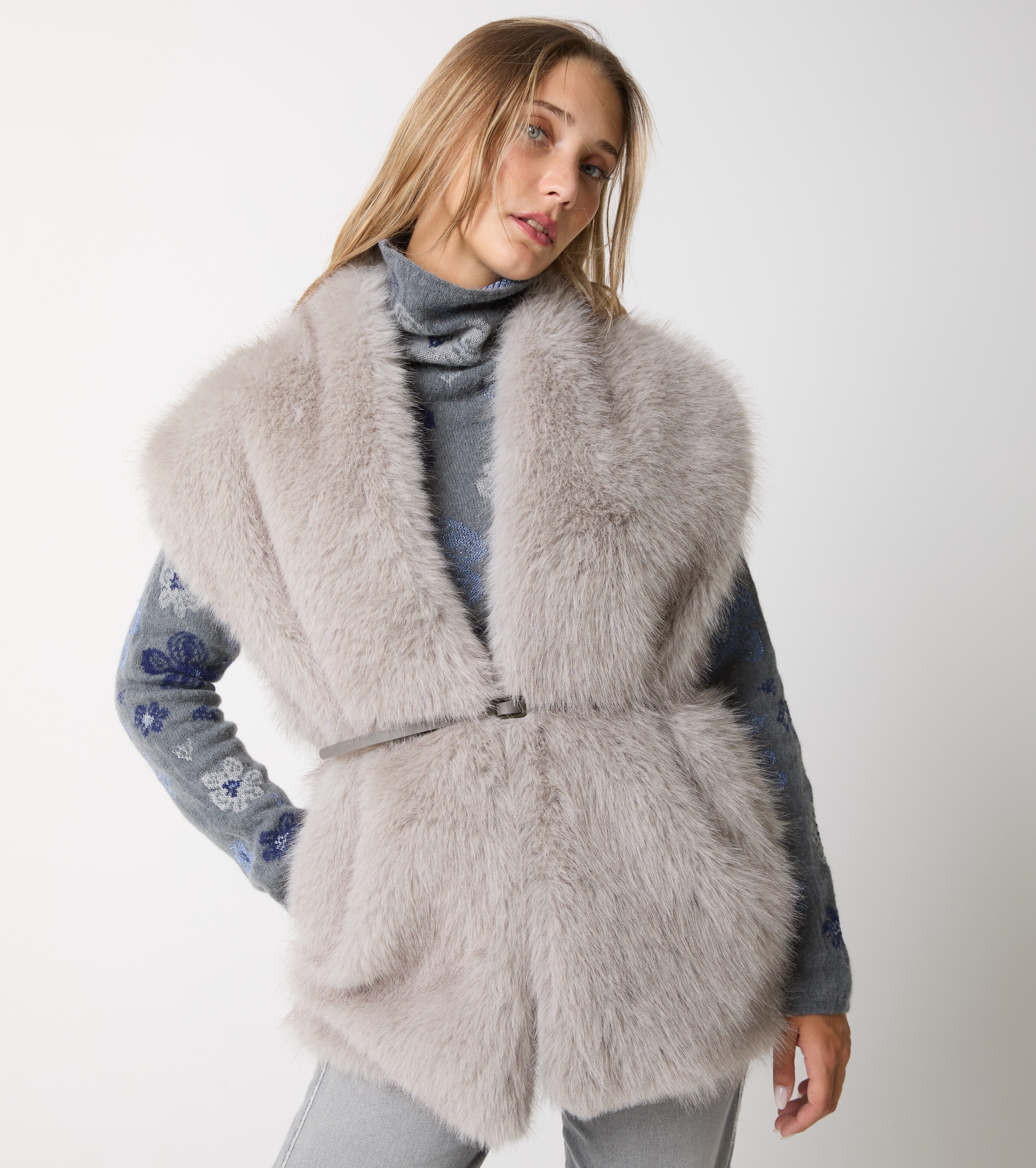 Gilet in ecopelliccia