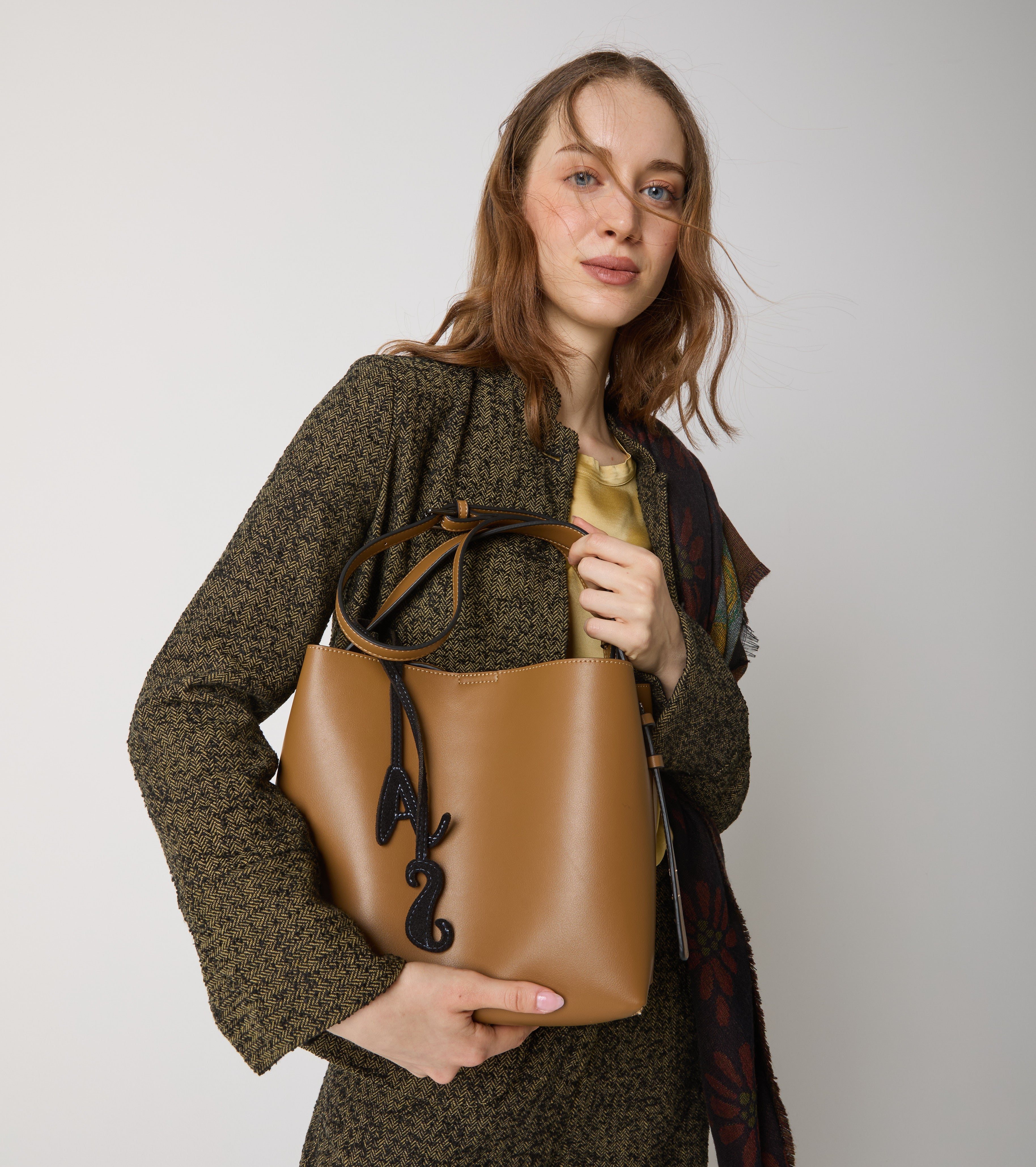 Indkøbstaske med skulderrem