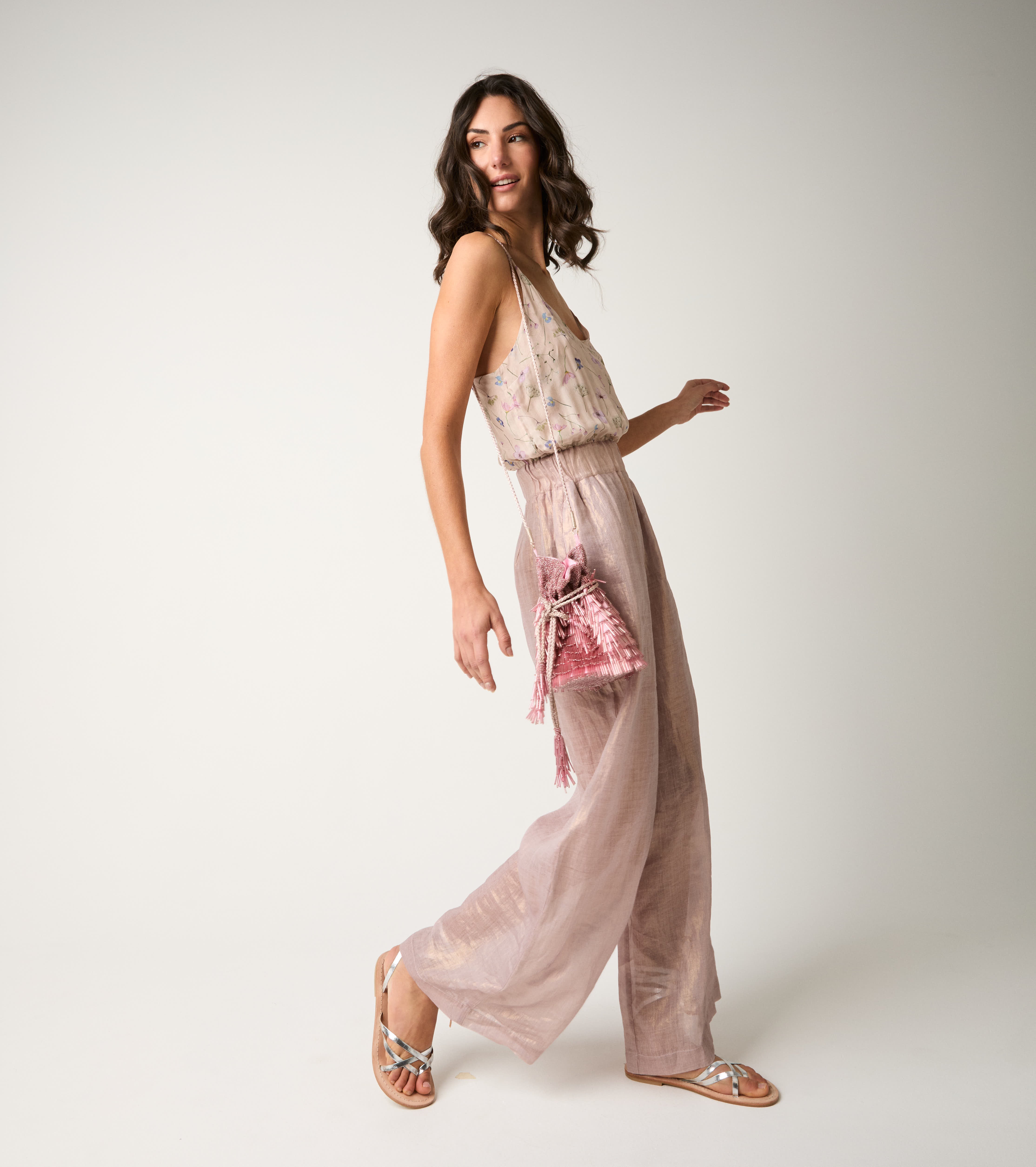 Jumpsuit with floral print