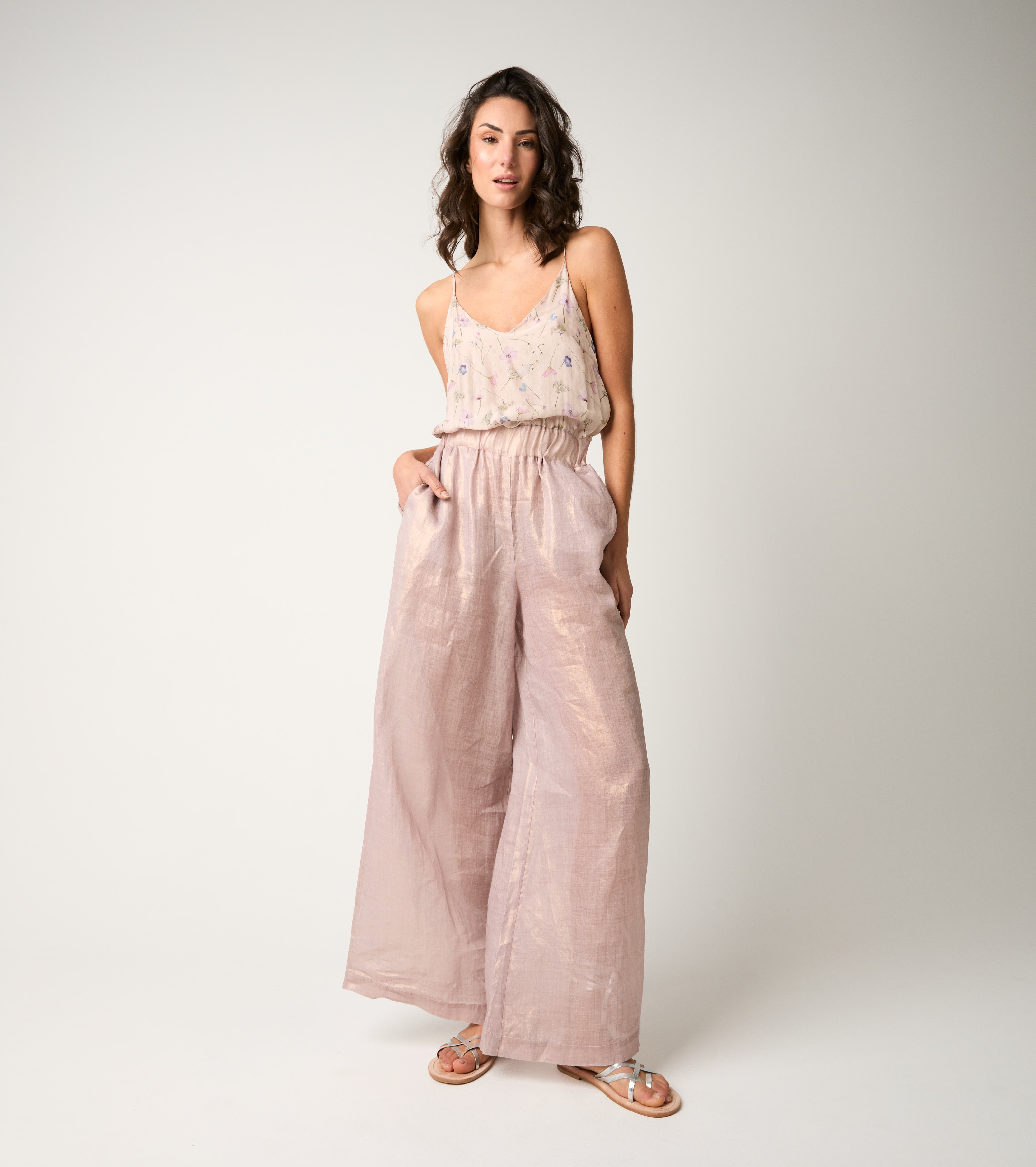 Jumpsuit with floral print