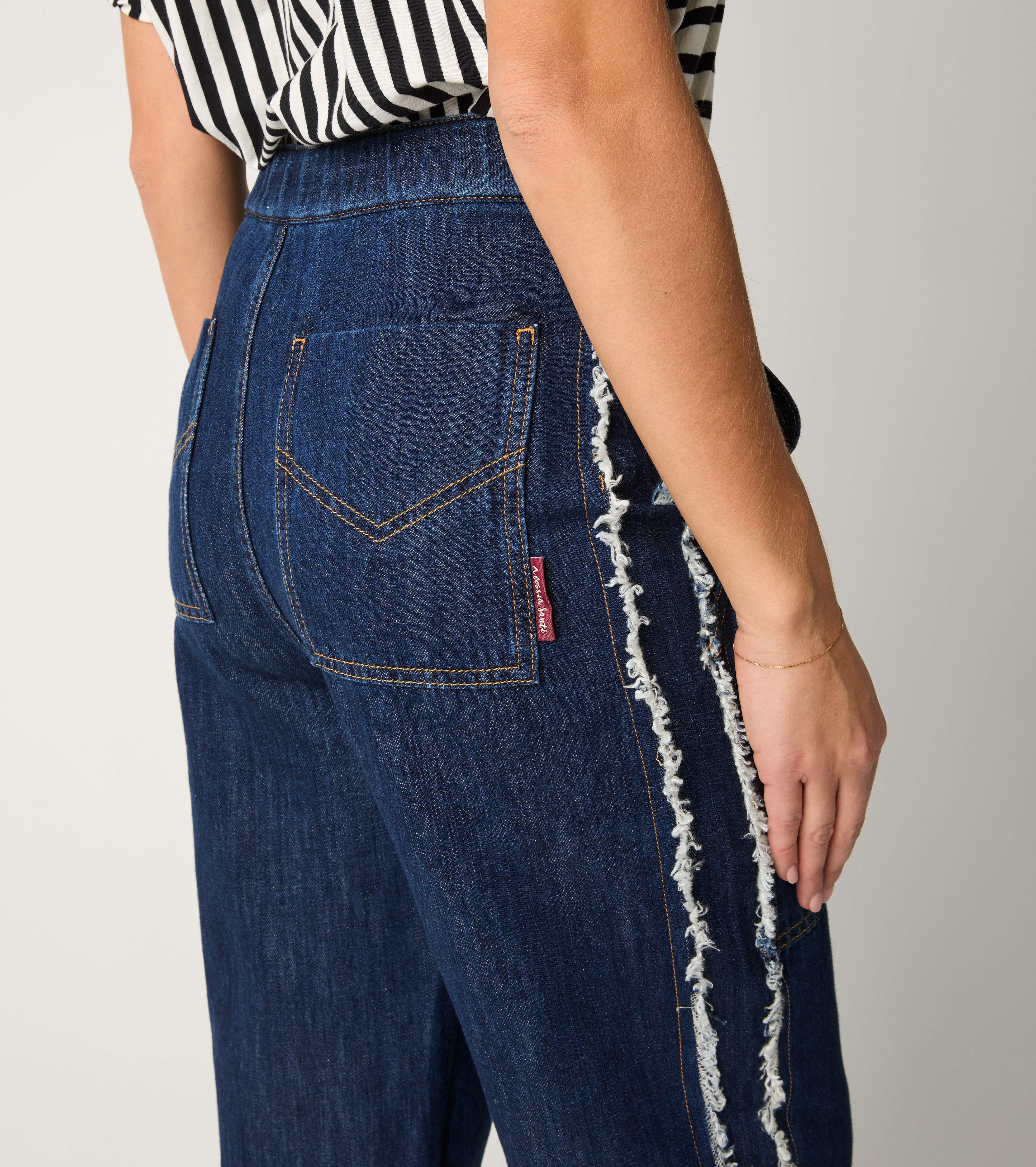 Jeans workwear sfrangiato unico