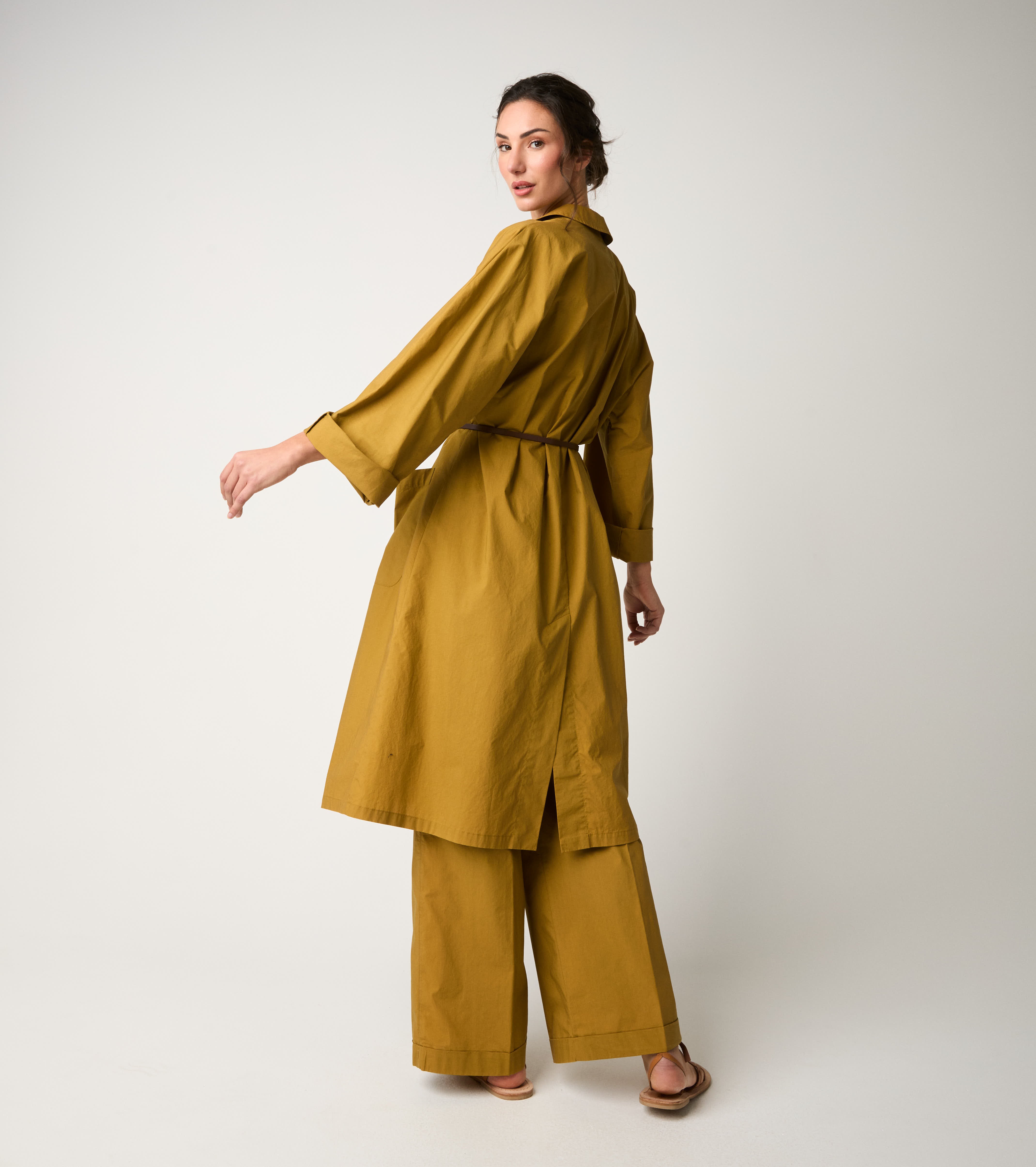 Trench antigoccia con revers evo