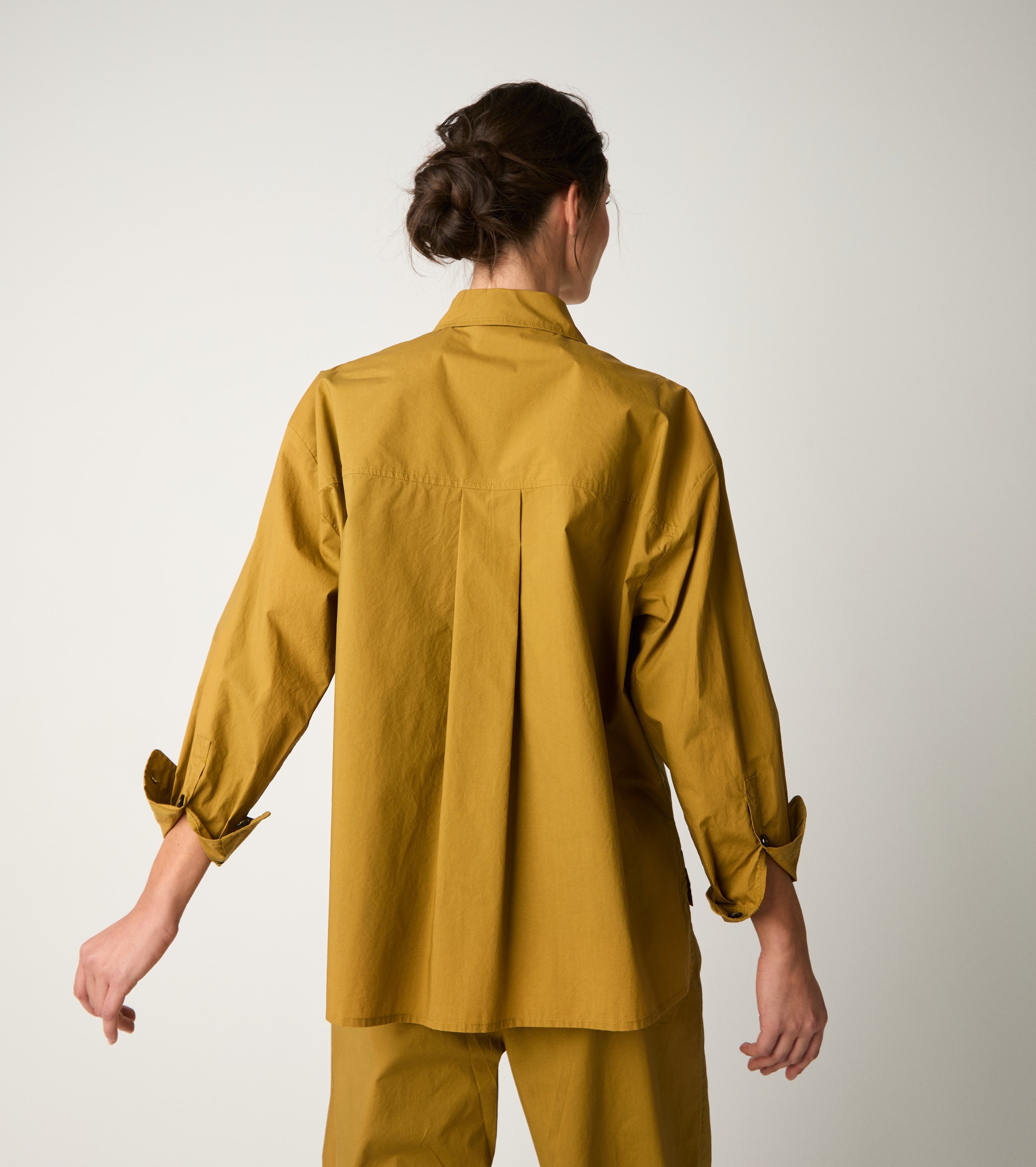 Риза от поплин с джобове evo