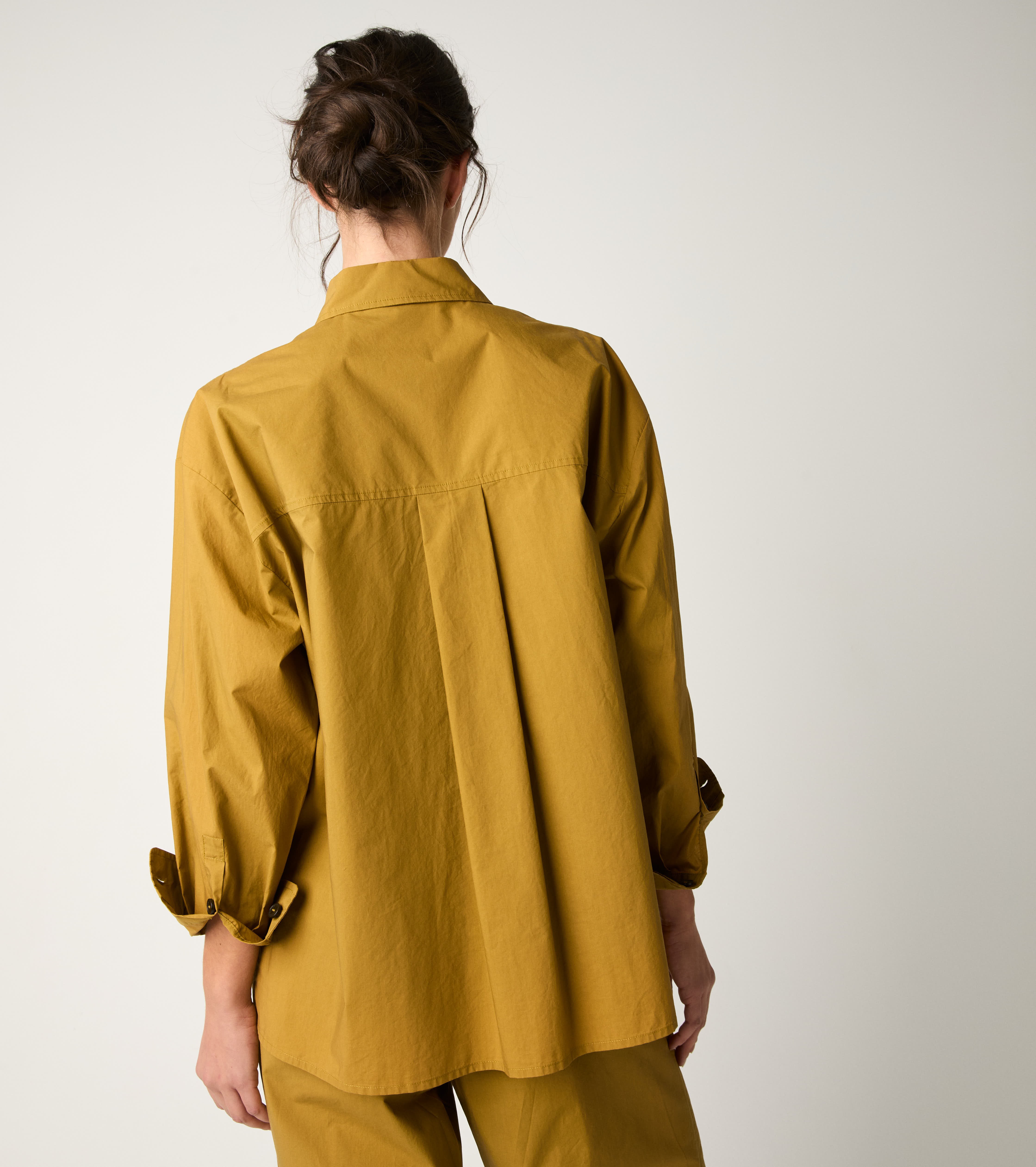 Риза от поплин с джобове evo