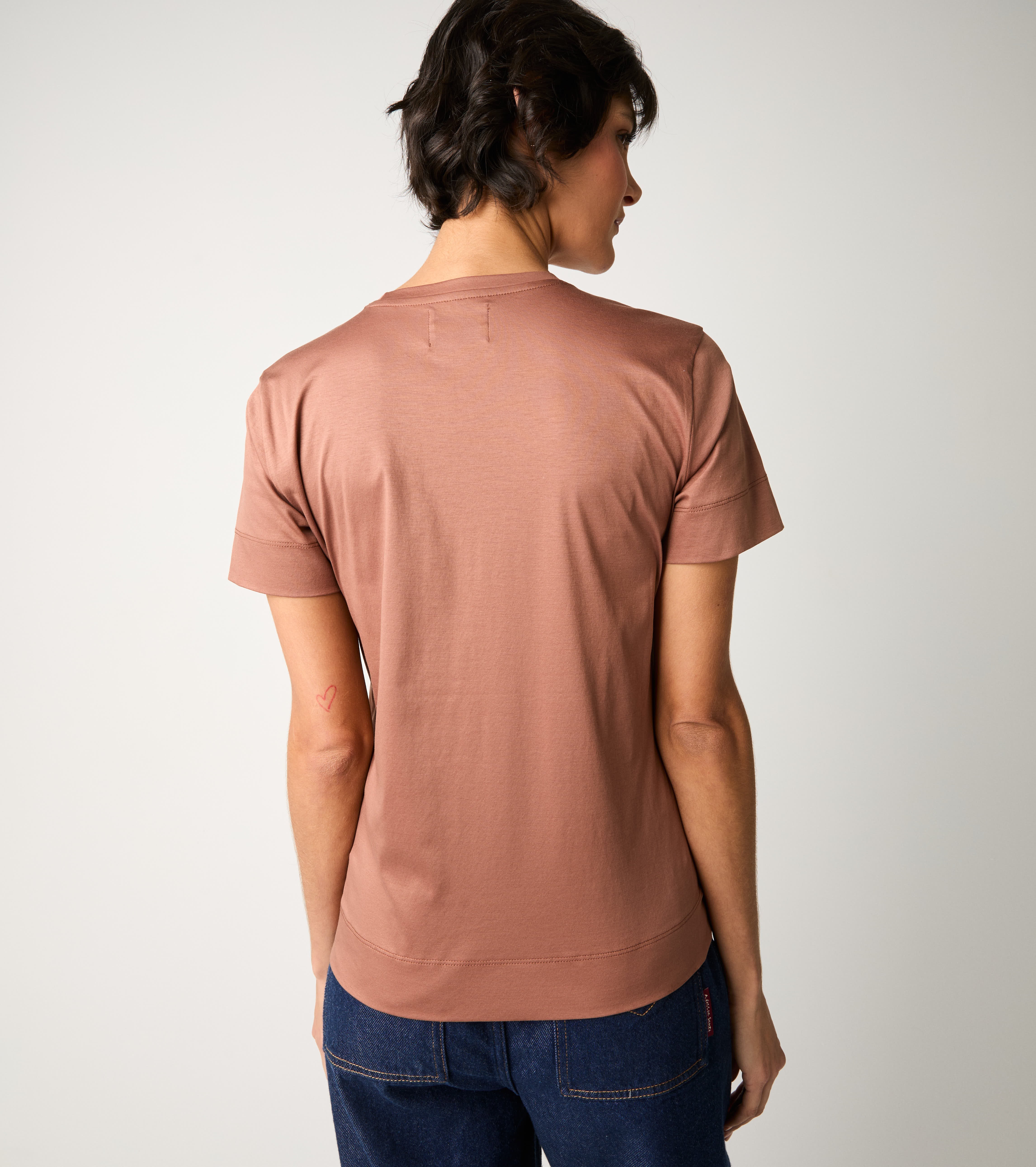 T-shirt con stampa lettering spezia