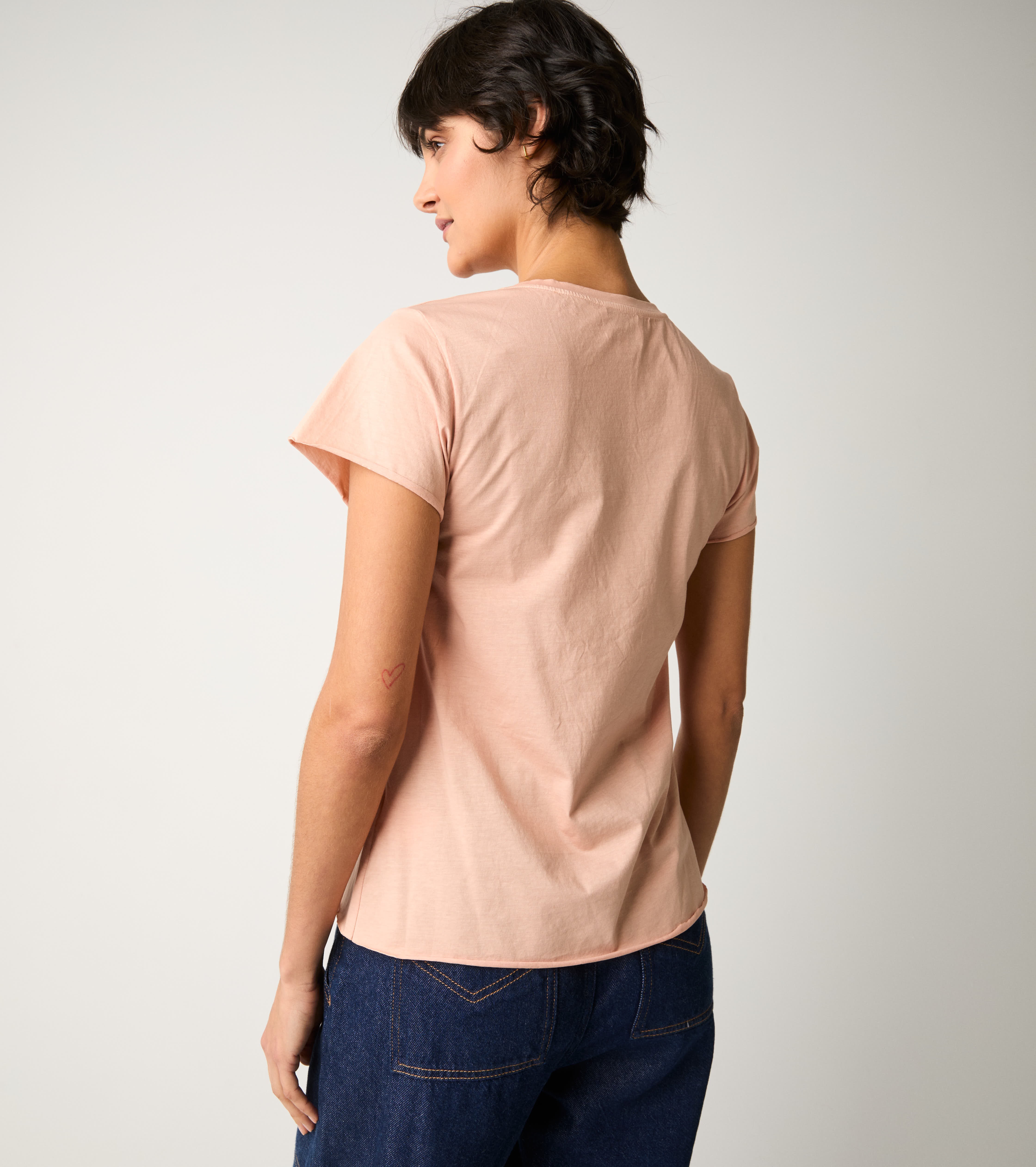 T-shirt with candy lettering