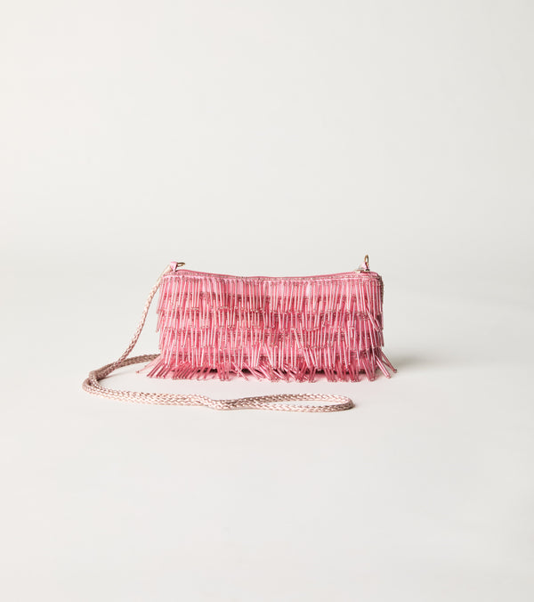 Borsa crossbody con catena punch