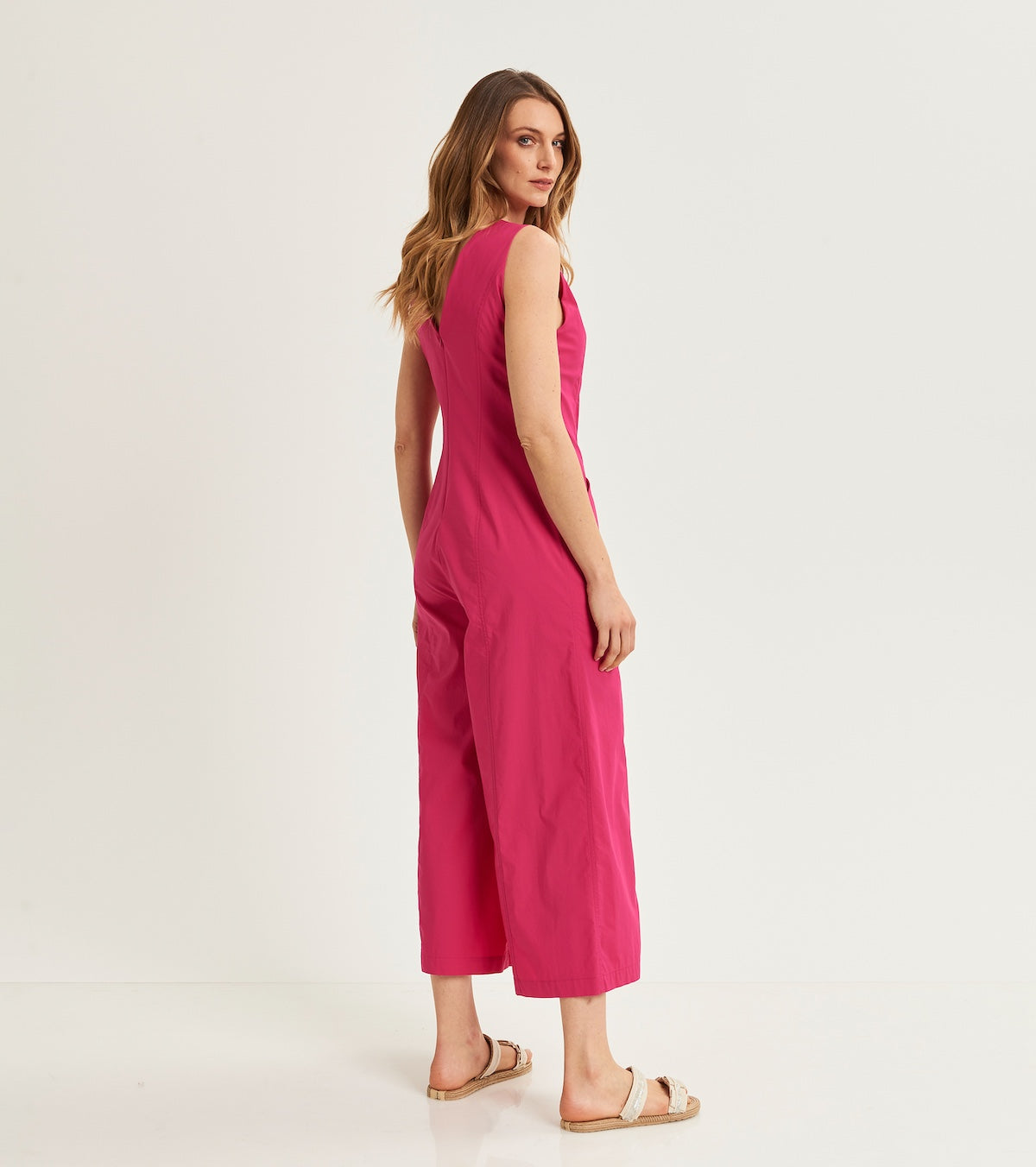 Tuta da donna in cotone stretch
