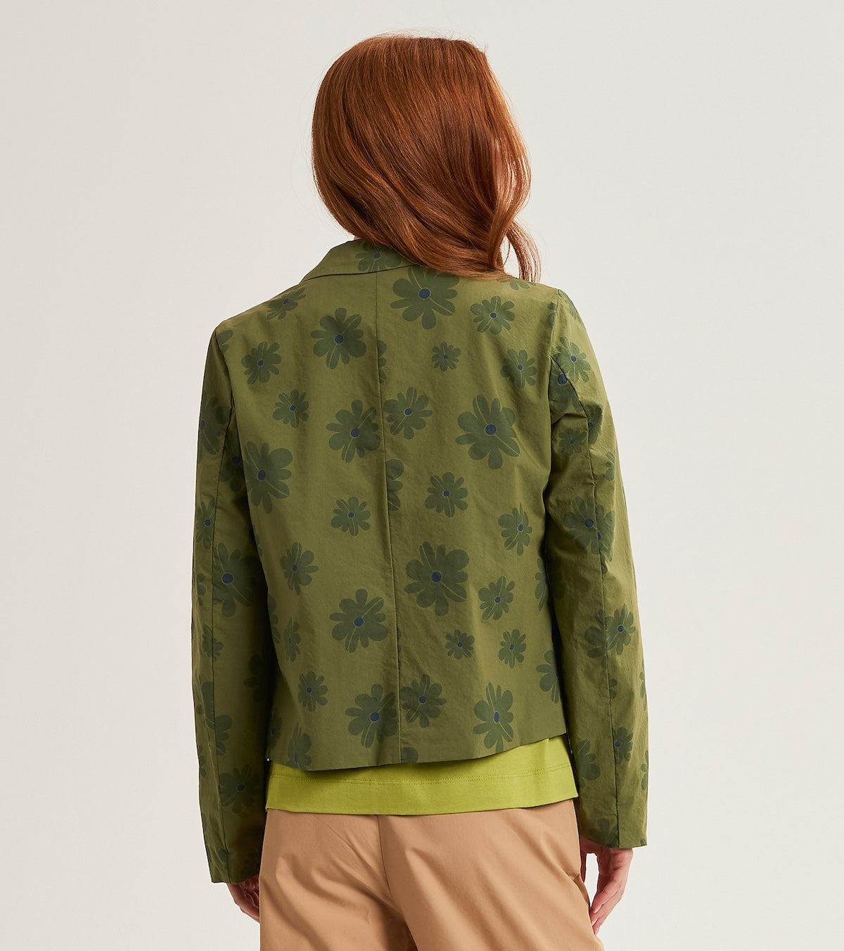 Lapel collar jacket