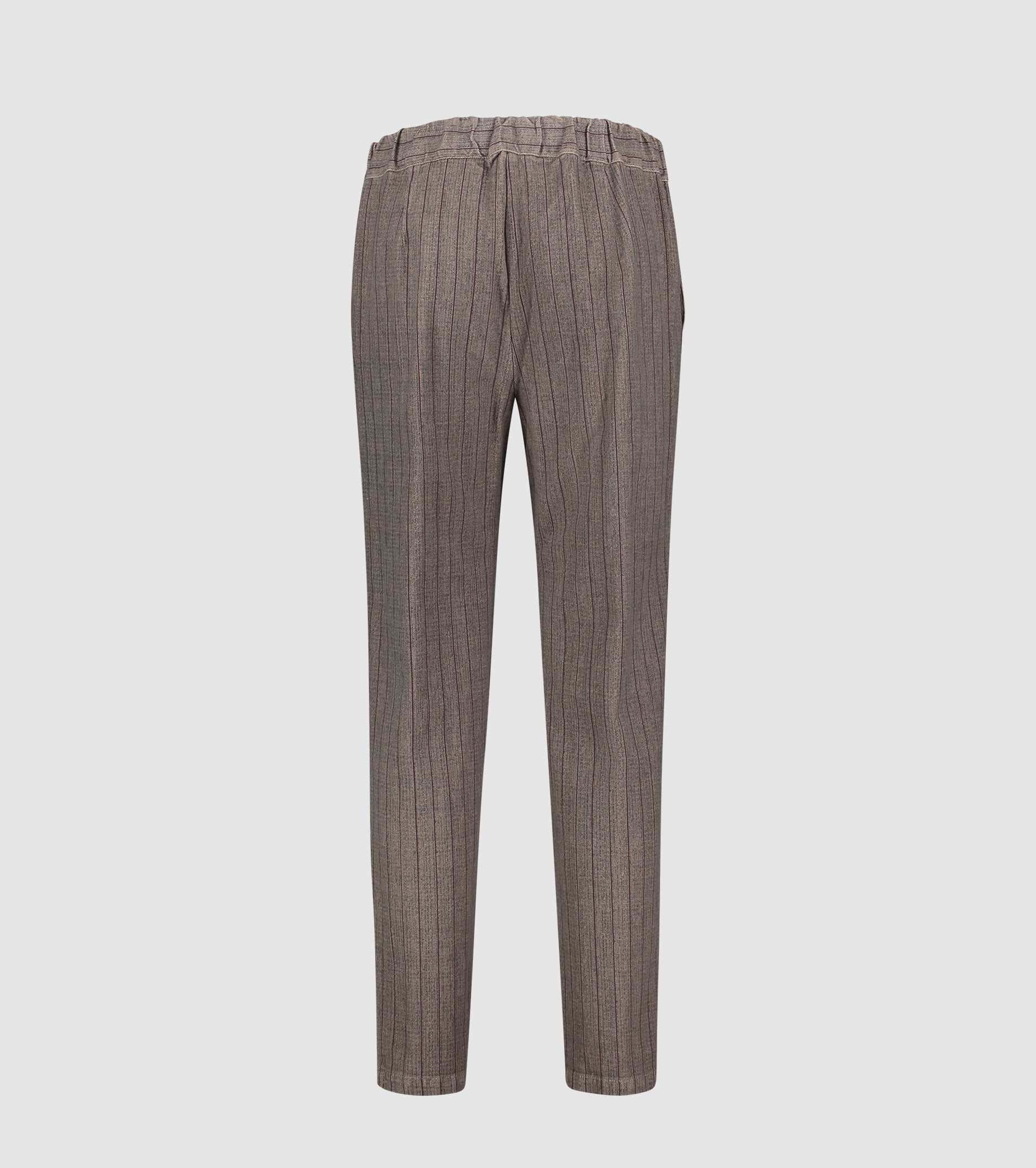 Pantalones cortos de algodón a rayas