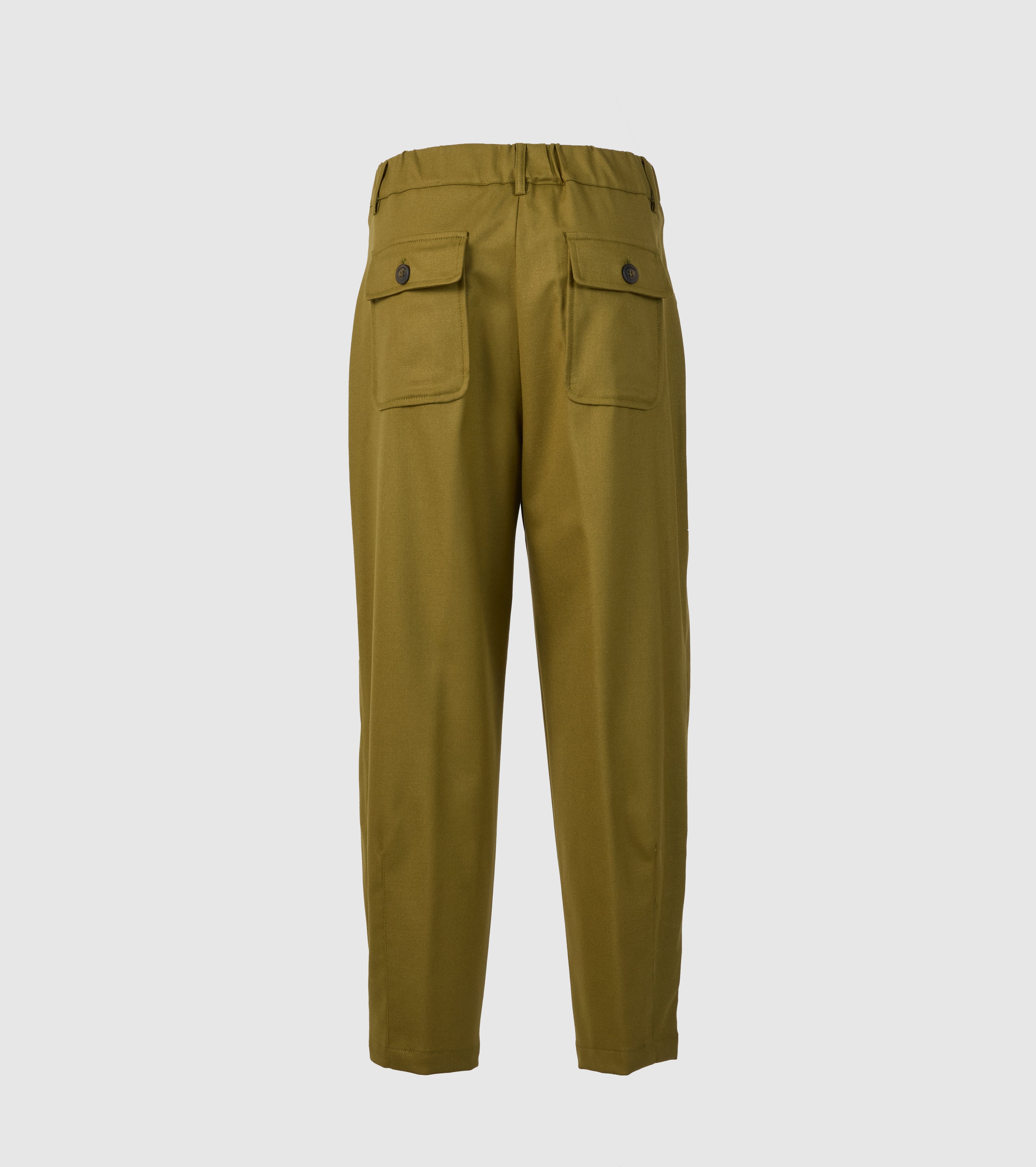 Pantaloni cropped con tasche