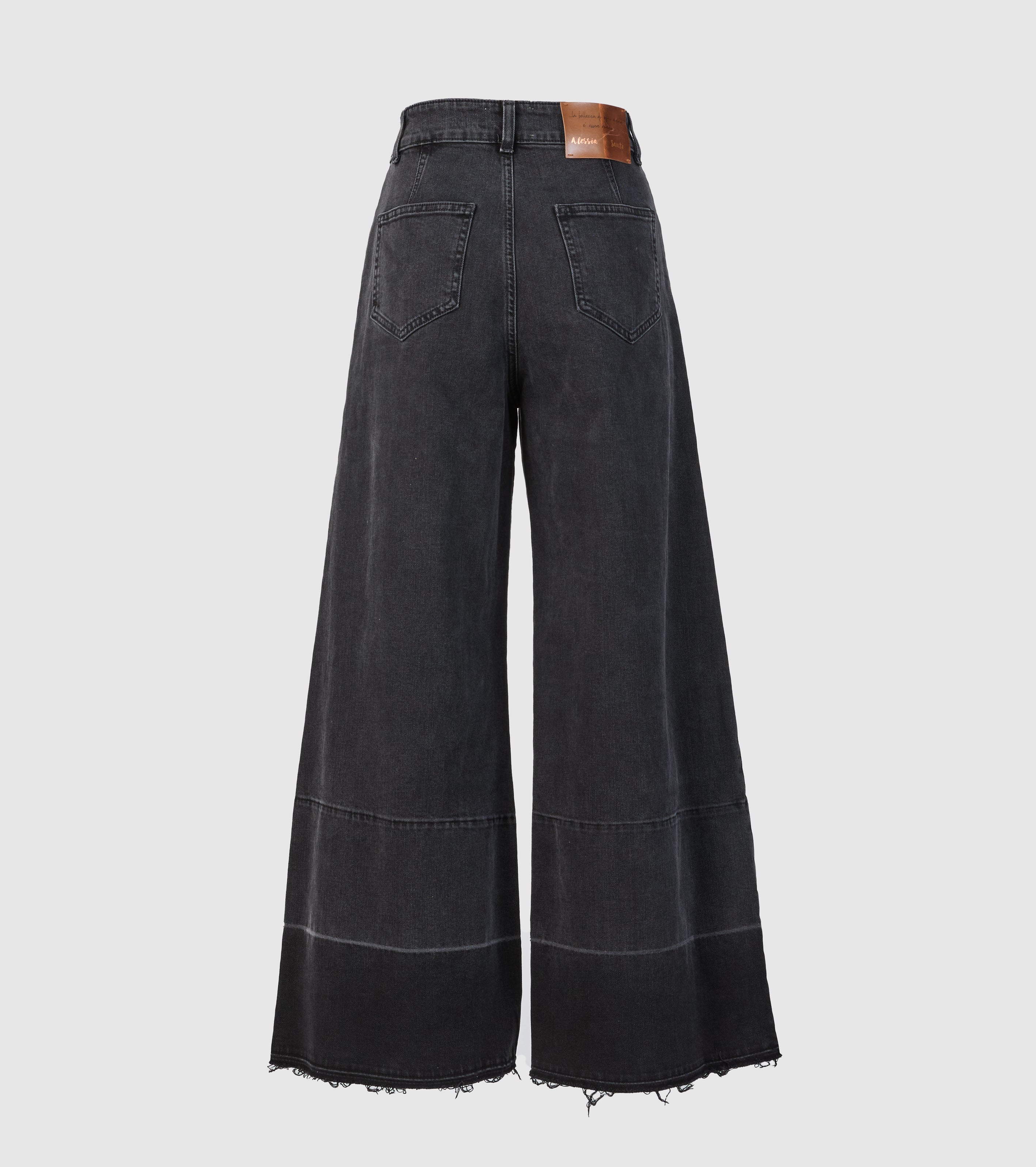 Pantalone in Denim Svasato