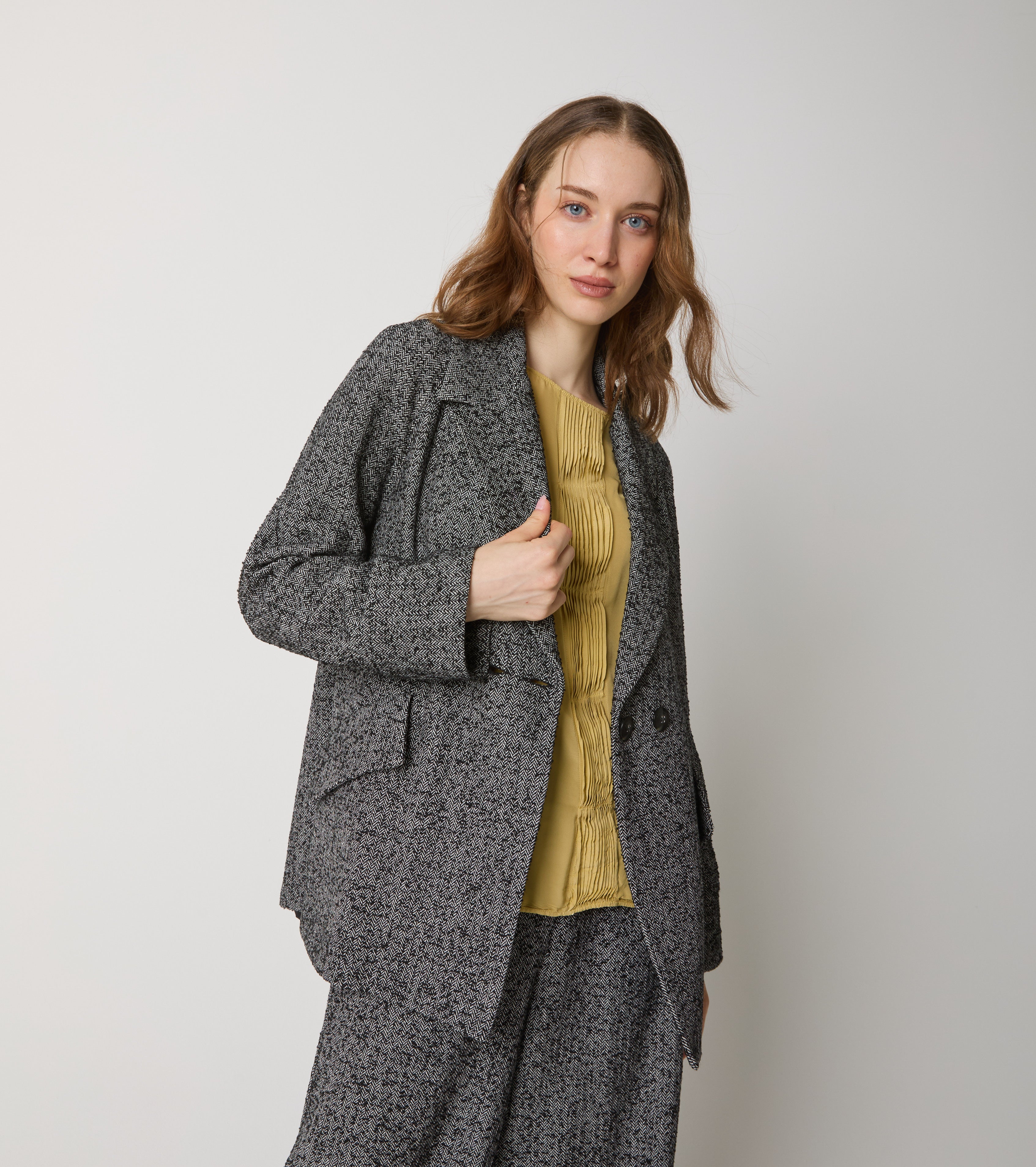 Памучно яке с шеврон