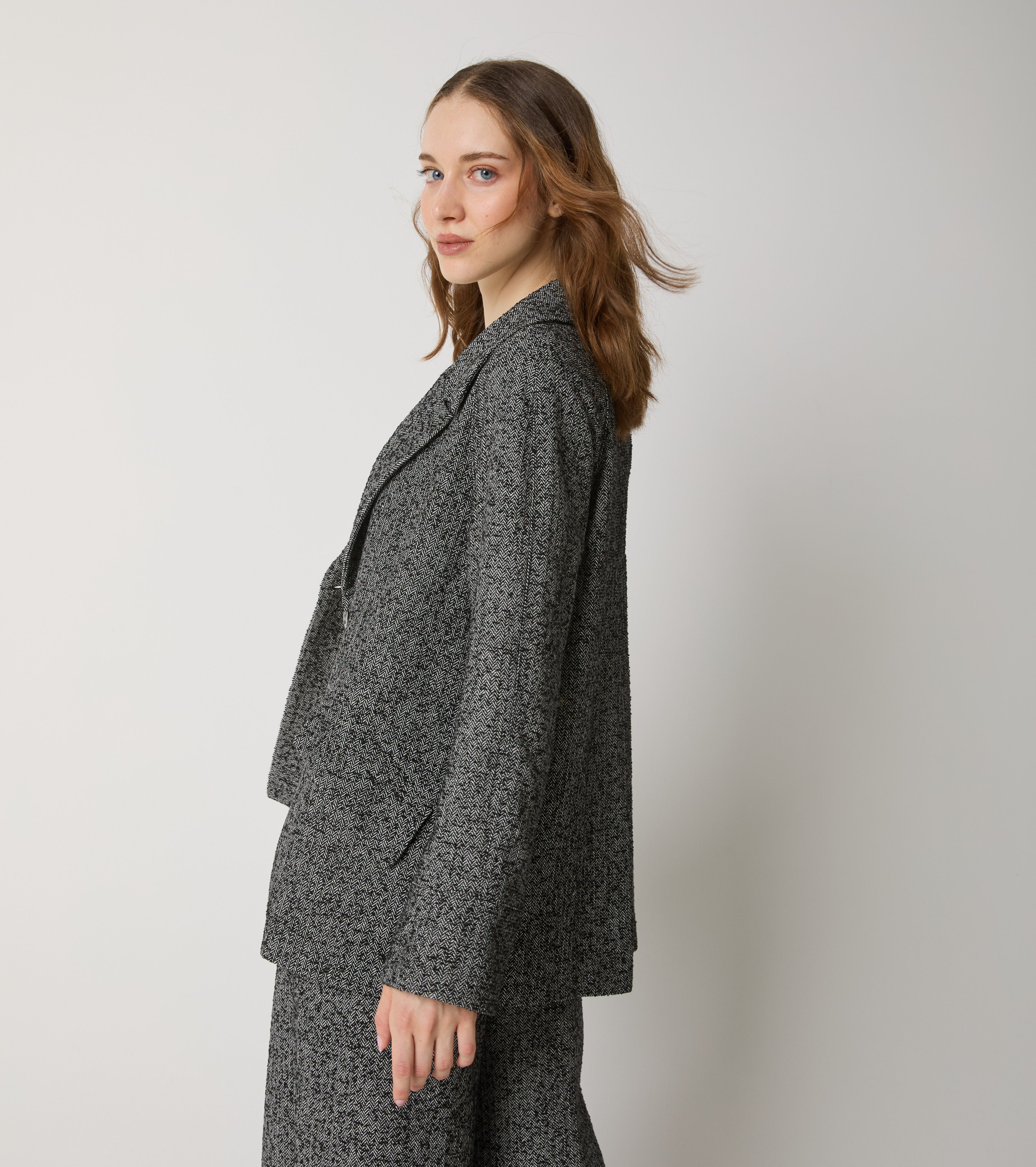 Памучно яке с шеврон