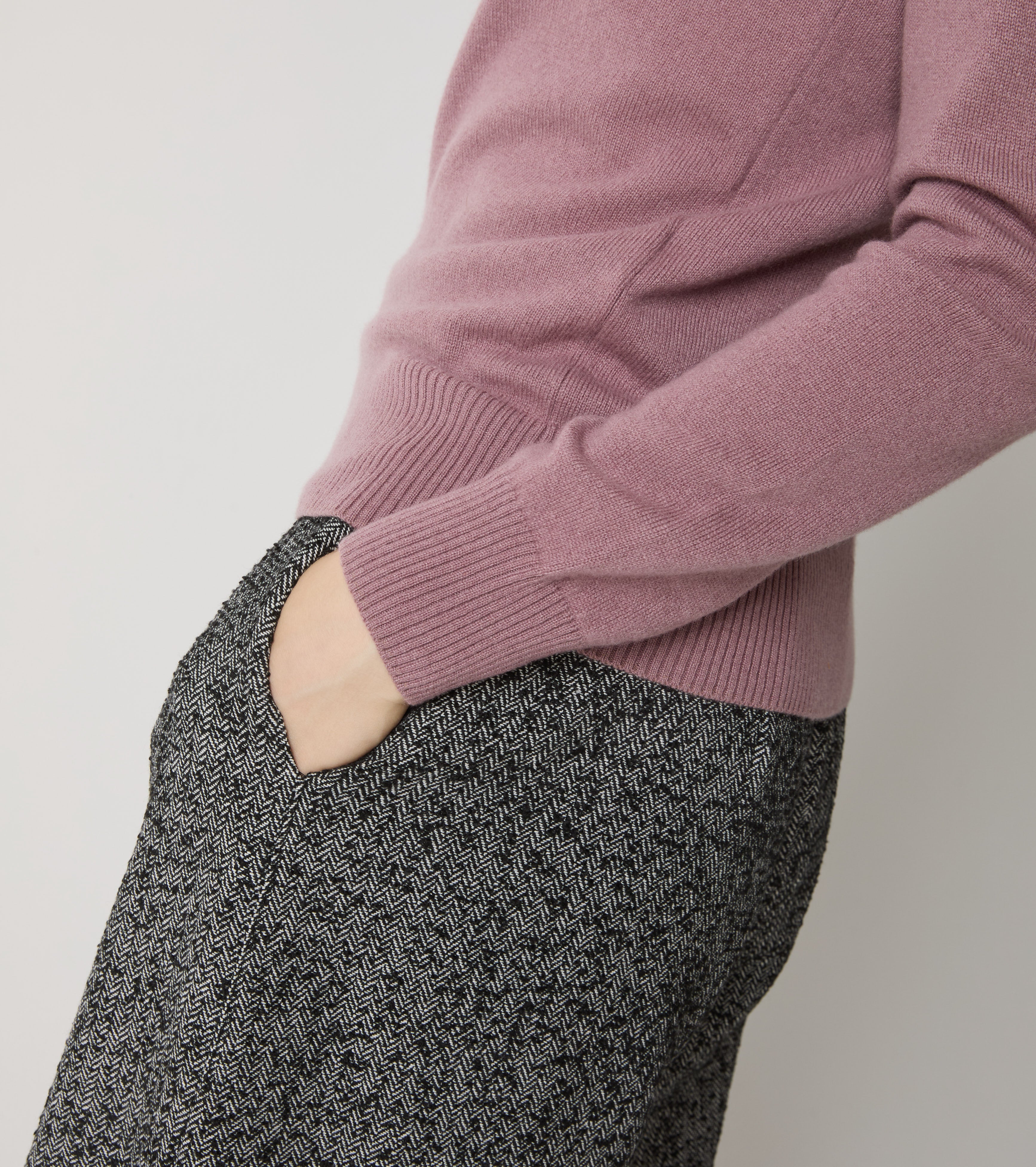 Cuello alto de cachemira