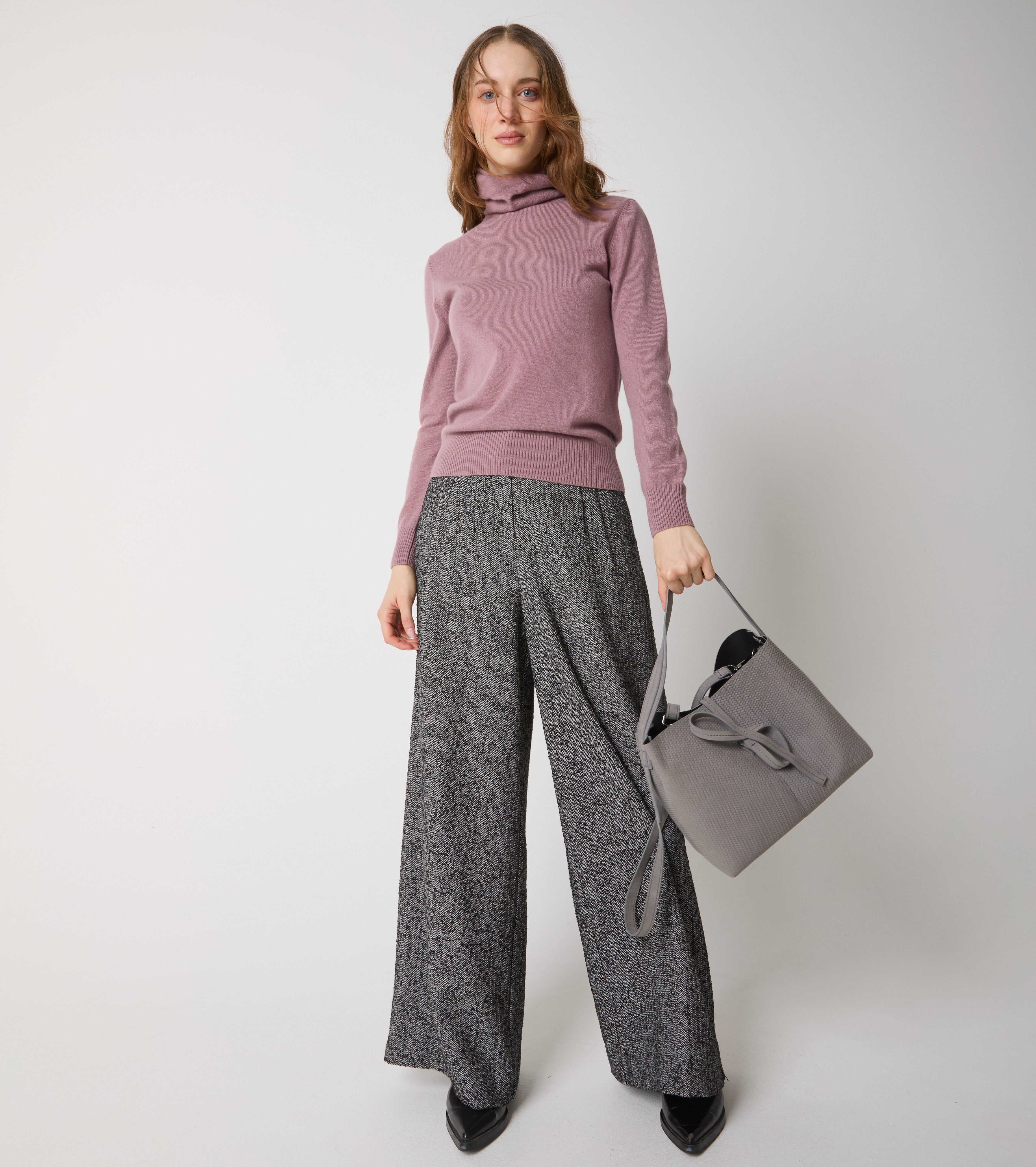 Cuello alto de cachemira