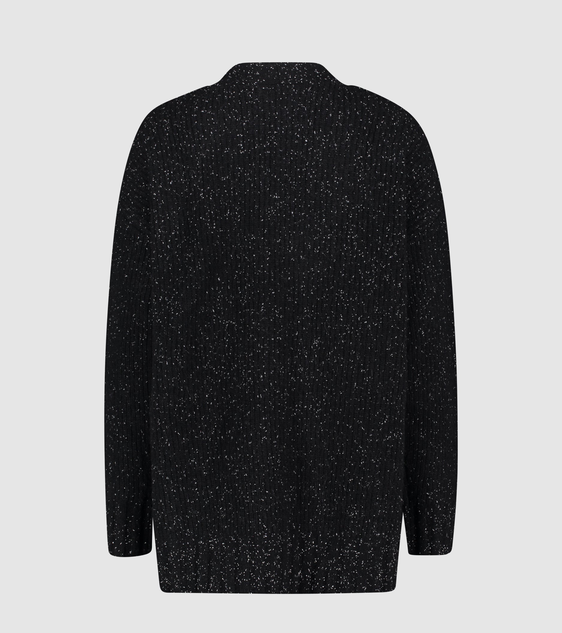 Cárdigan de lana con cuello en V