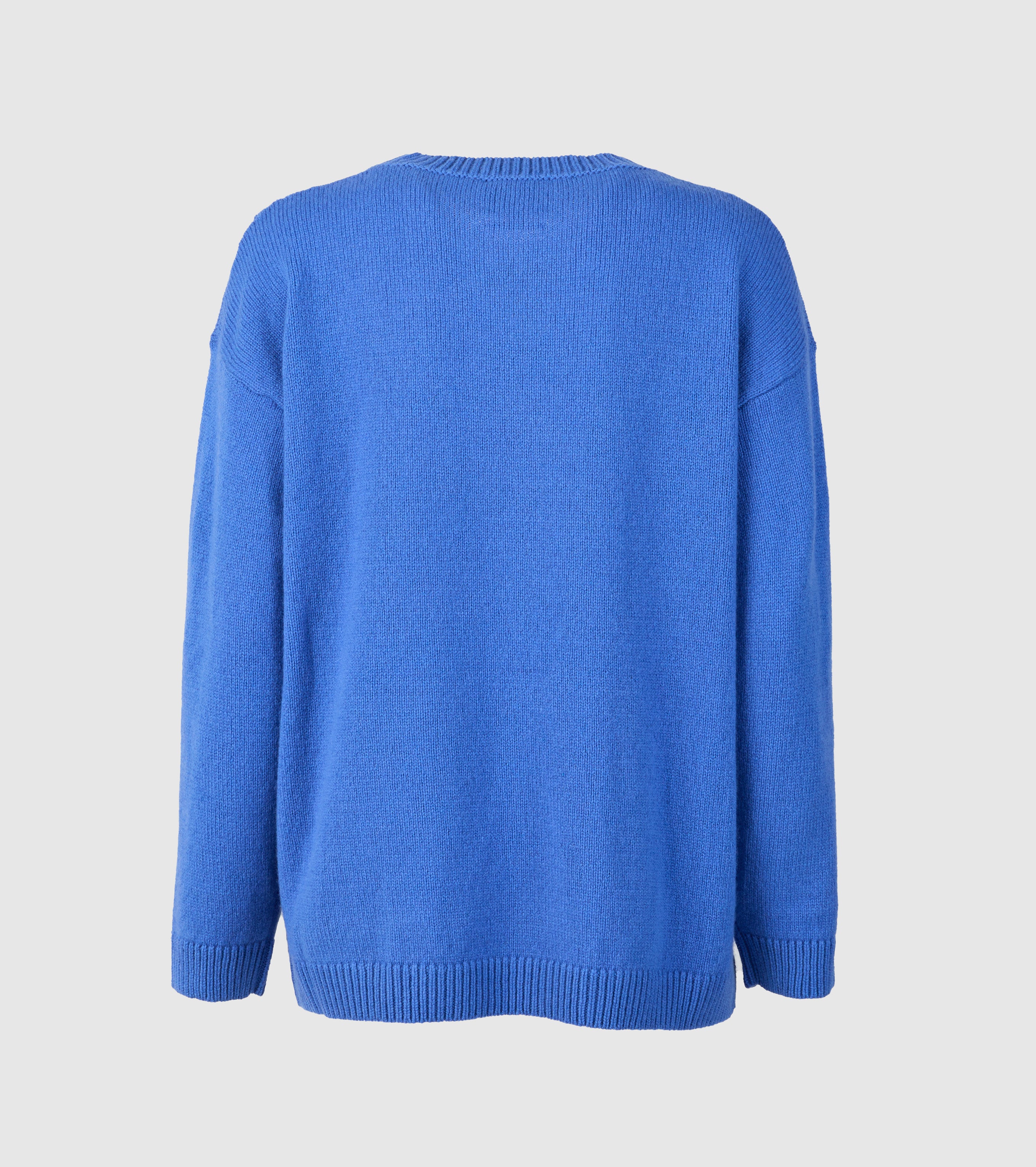 Maglia in lana e cashmere con lettering