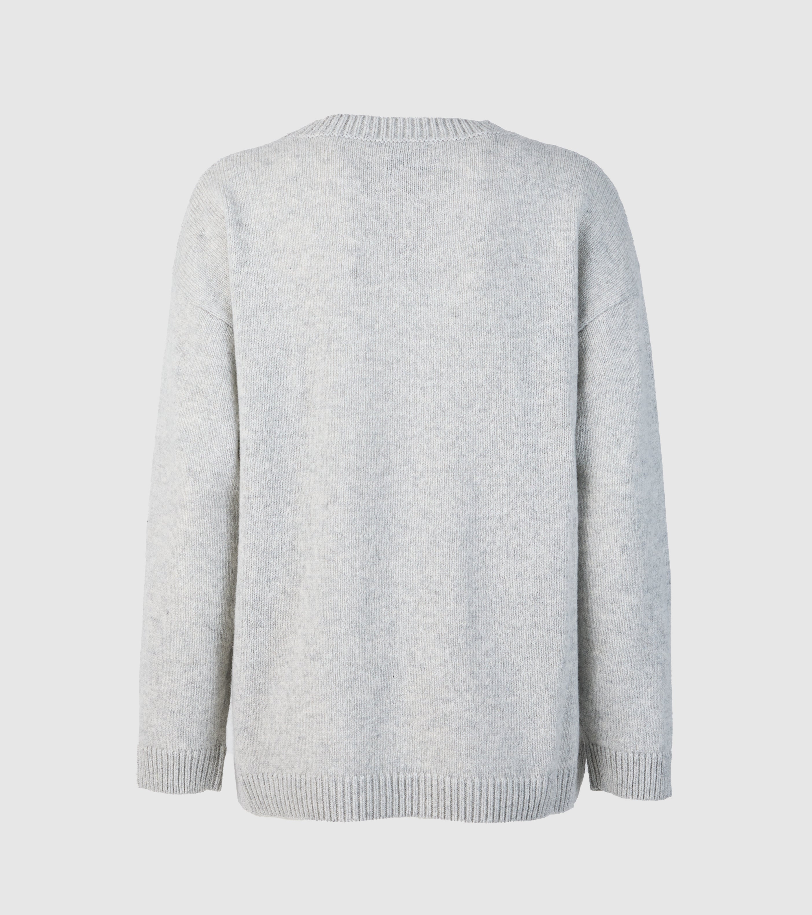 Maglia in lana e cashmere con lettering