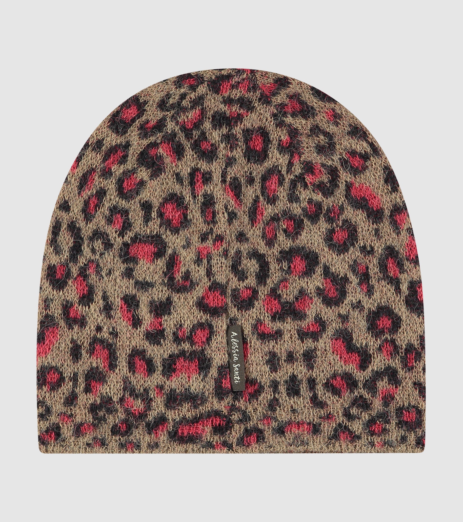 Gorro de alpaca jacquard