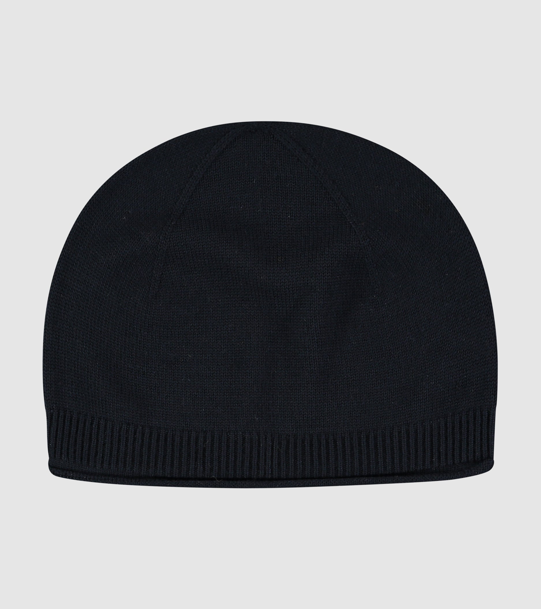 Gorro de lana acanalada