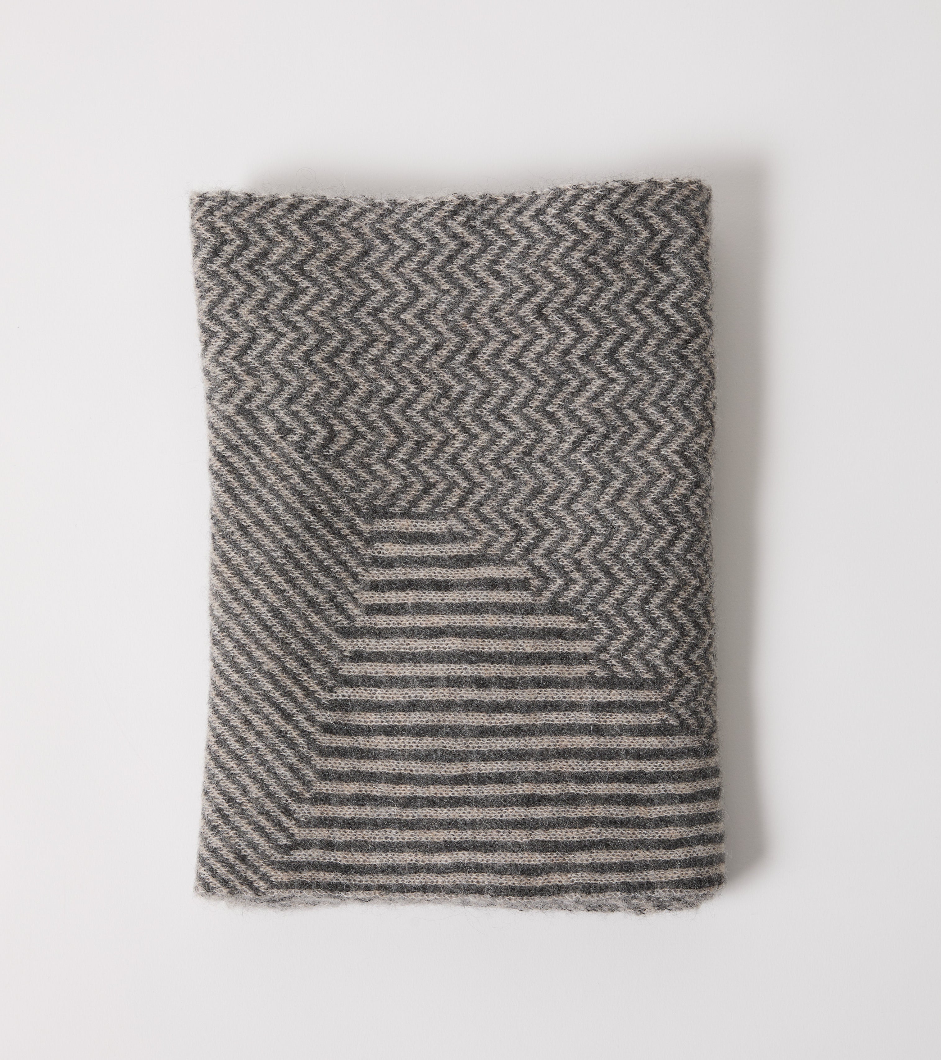 Sciarpa in misto lana jacquard