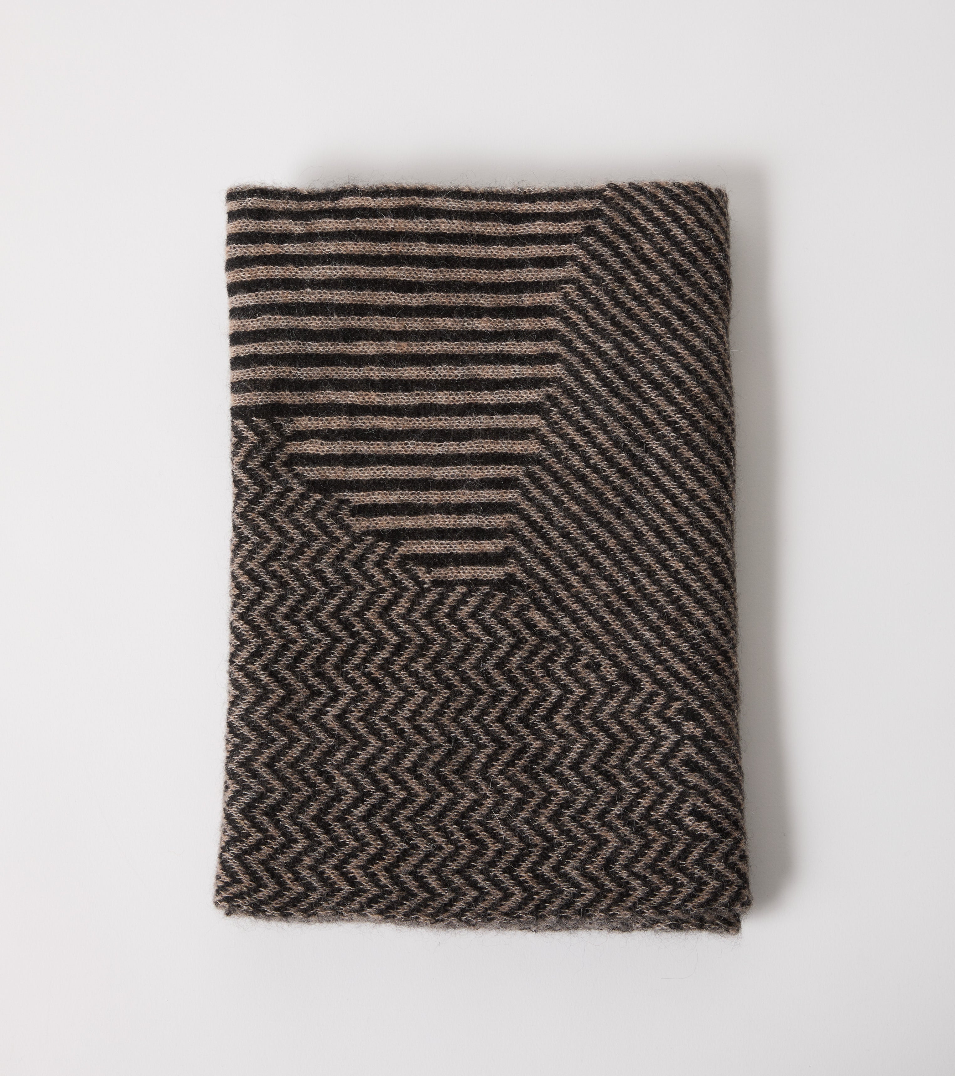 Sciarpa in misto lana jacquard