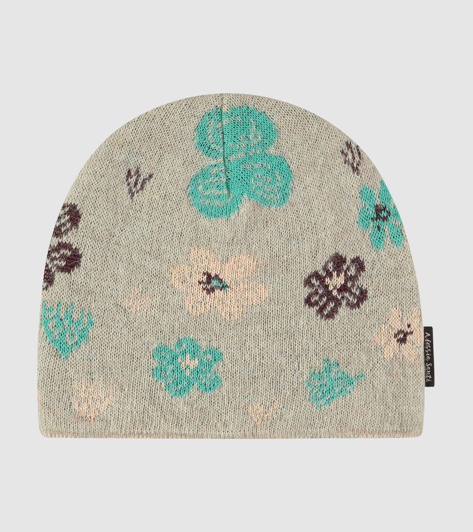 Gorro de lana jacquard