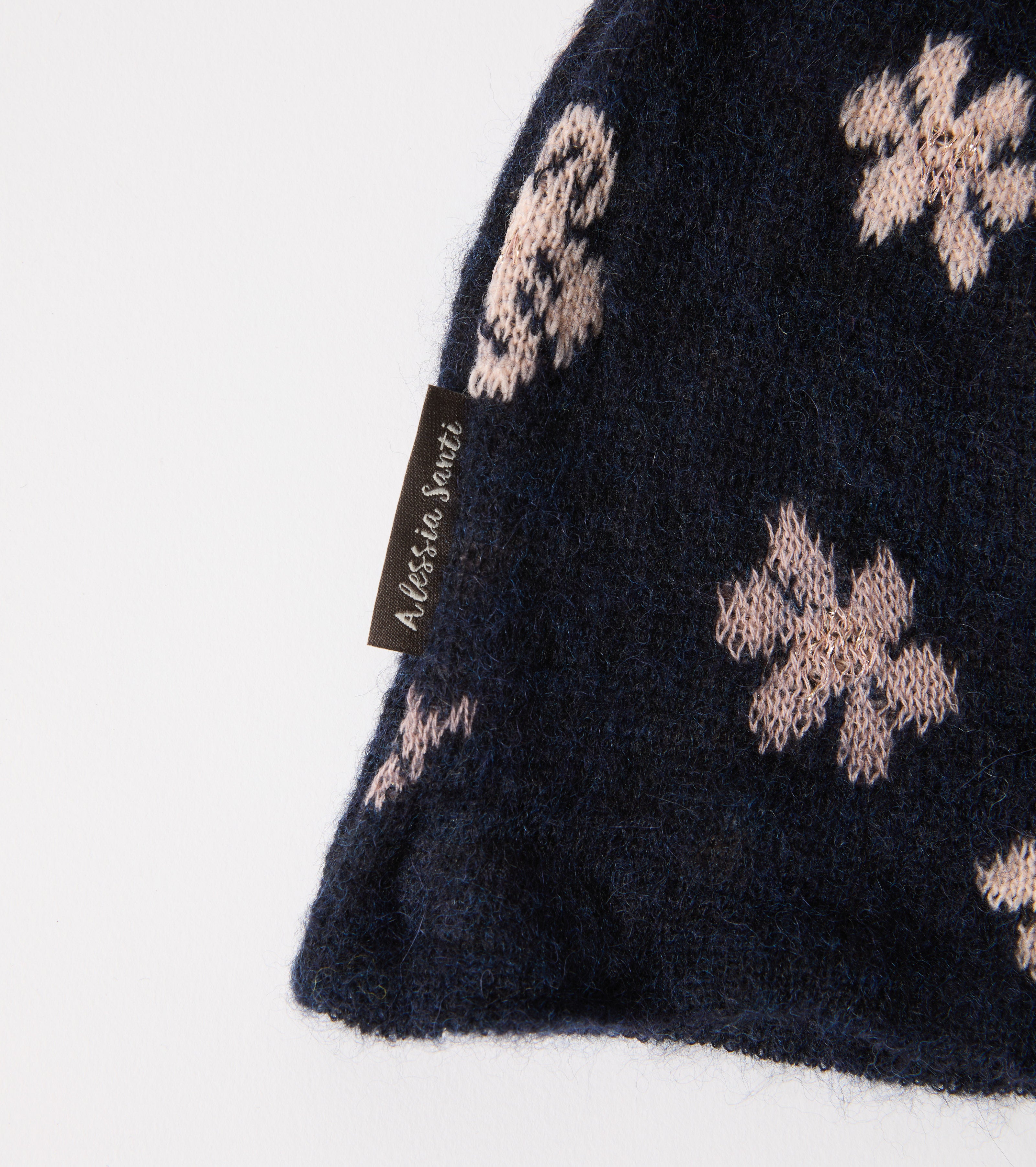 Gorro de lana jacquard