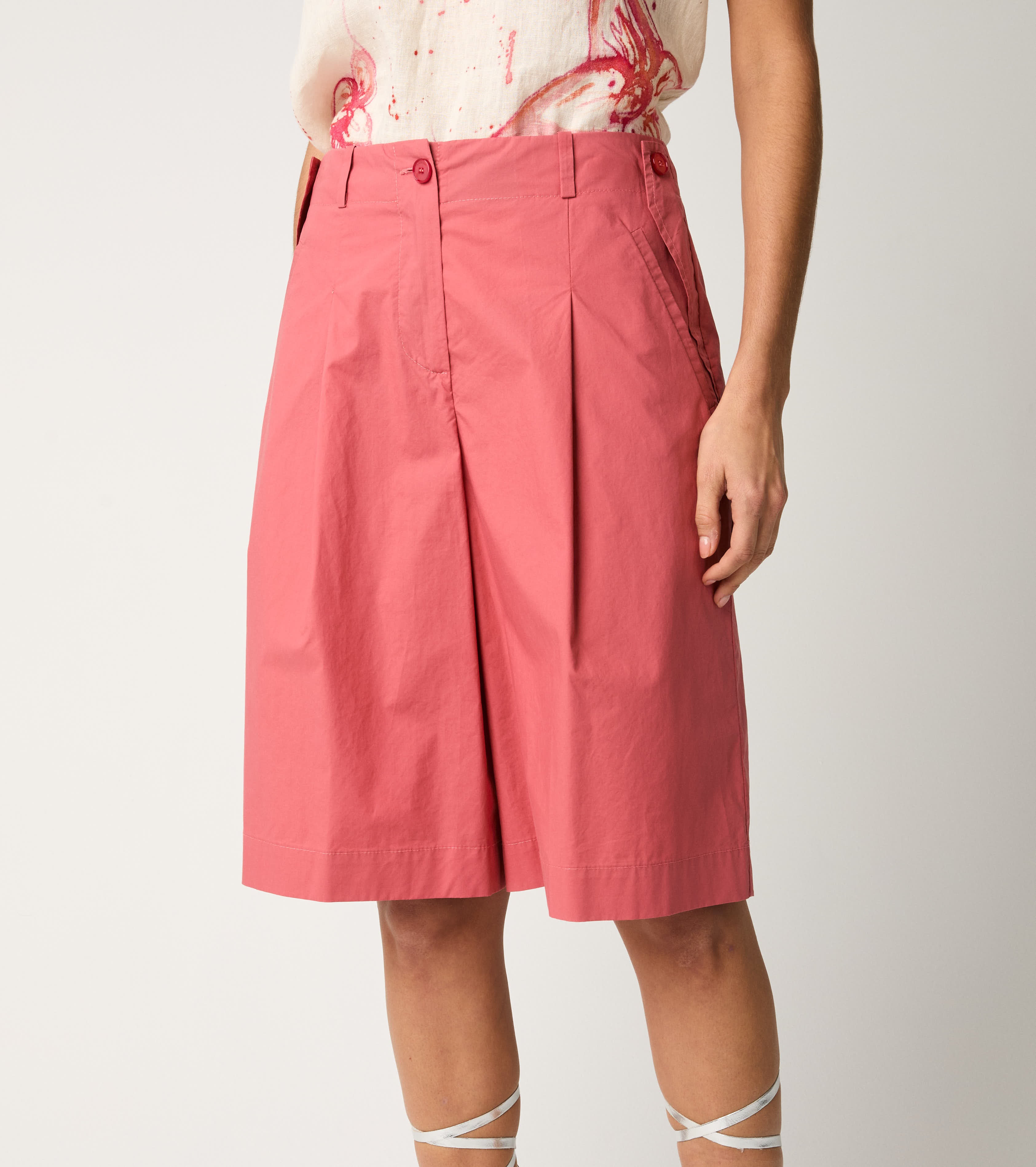 Bermuda con pinces marmellata