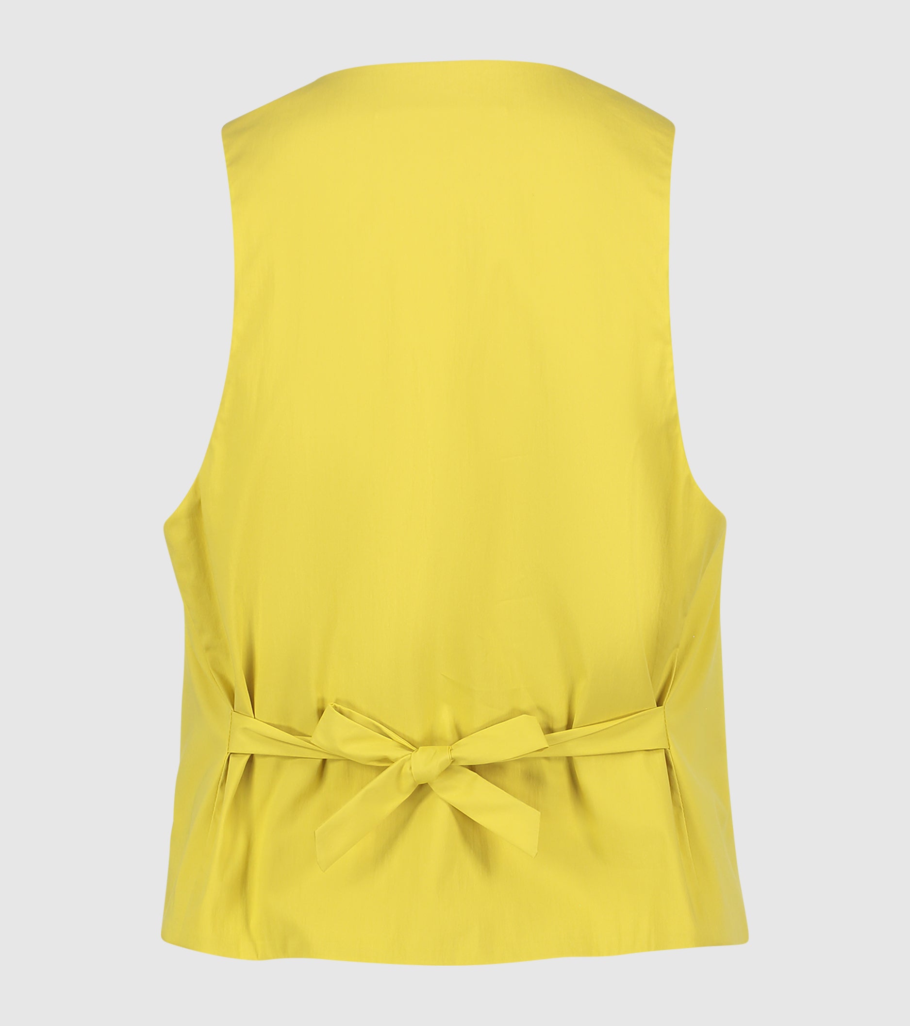 Oil V-neck buttoned waistcoat