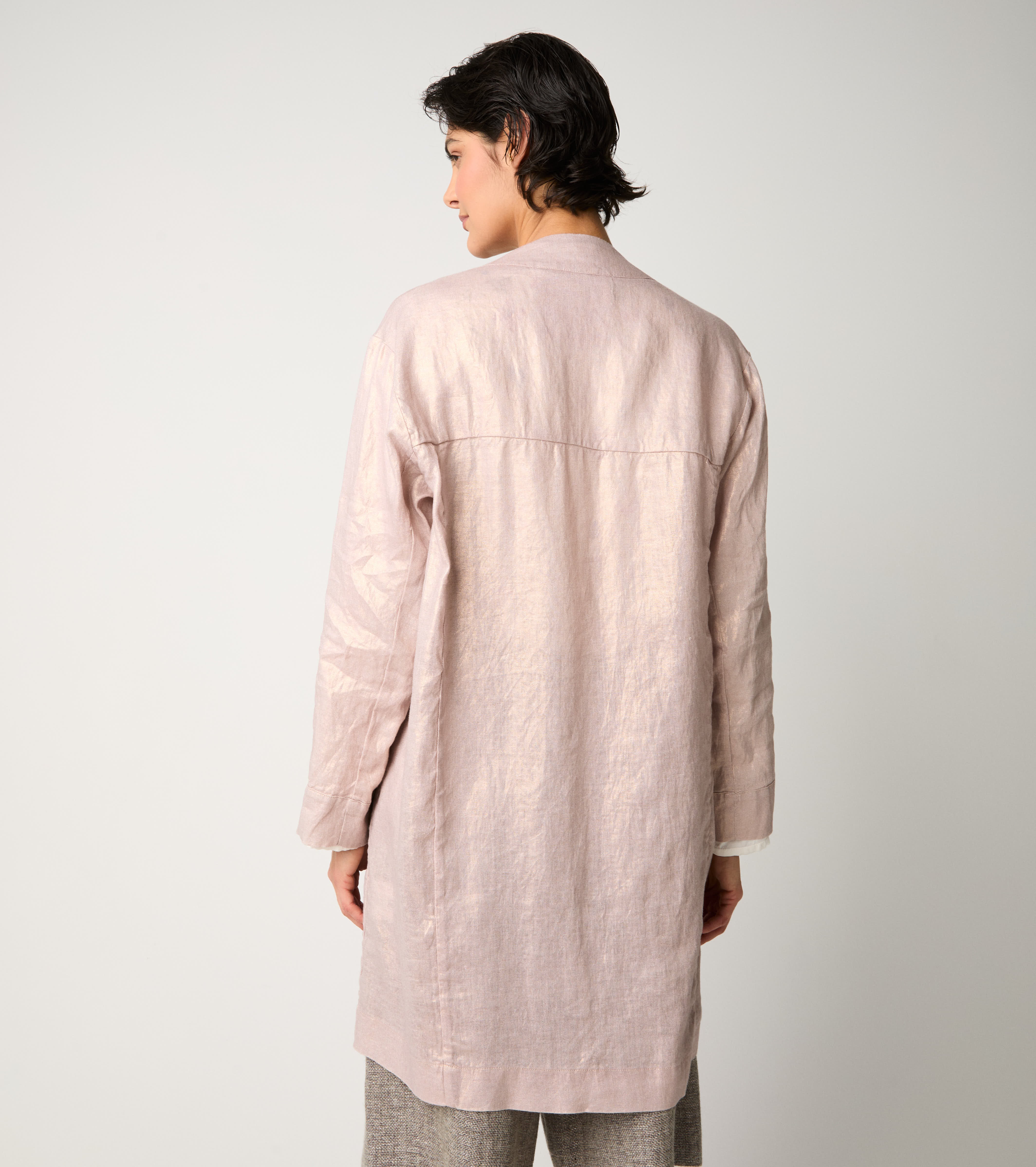 Kimono jacket with long sleeves shade