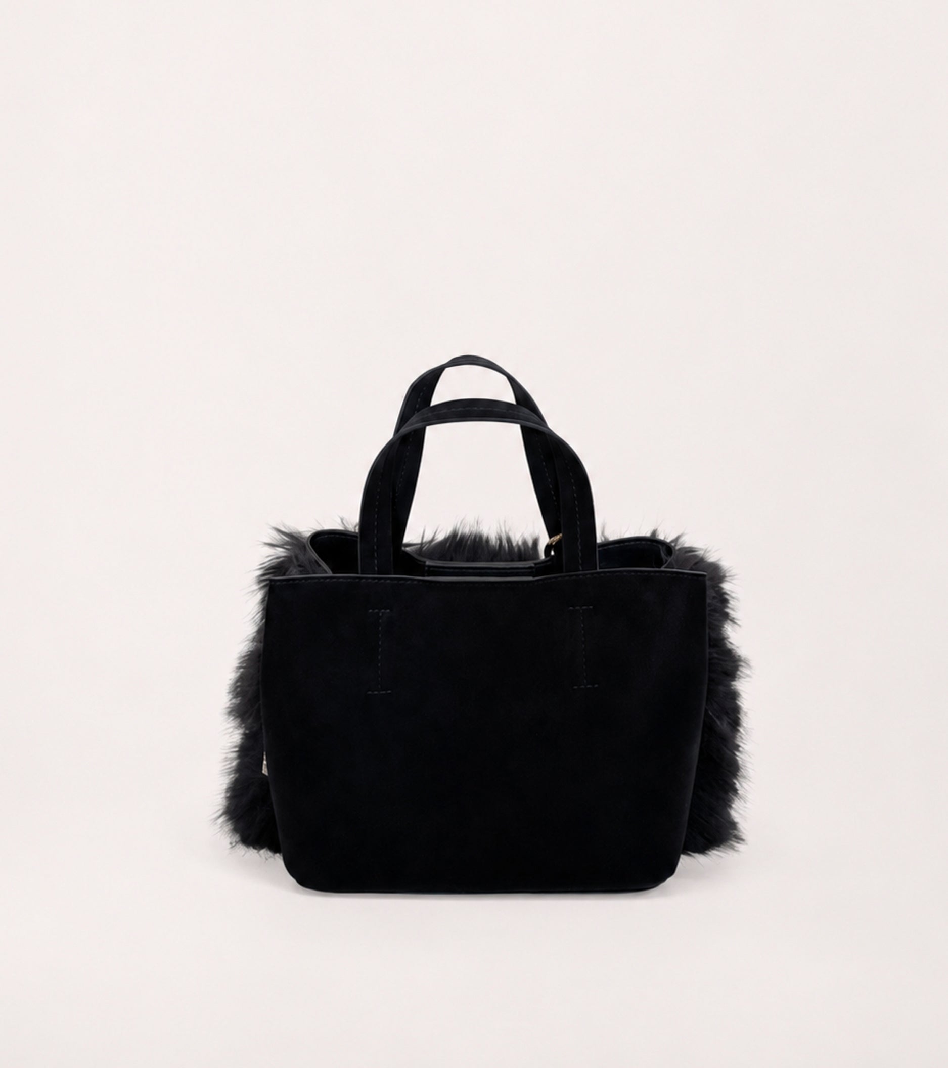 Bolso de mano con correa para el hombro en color pizarra