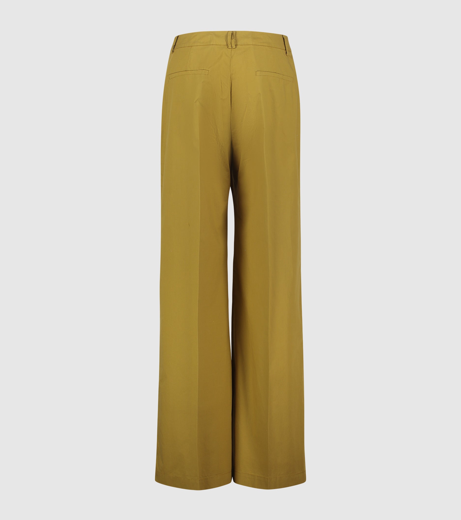 Cotton trousers with evo pleat